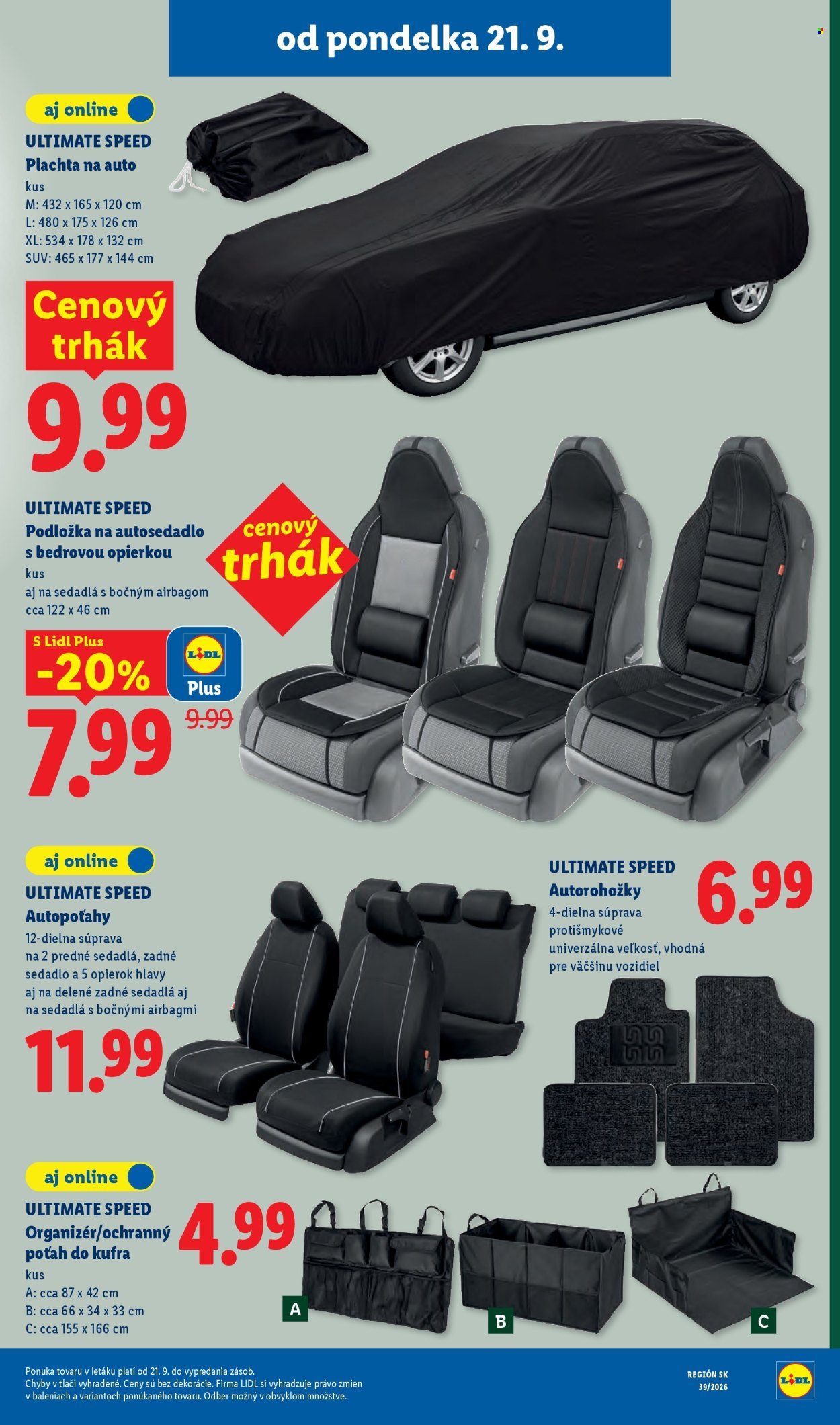 LIDL leták - Od pondelka 21.9.2026