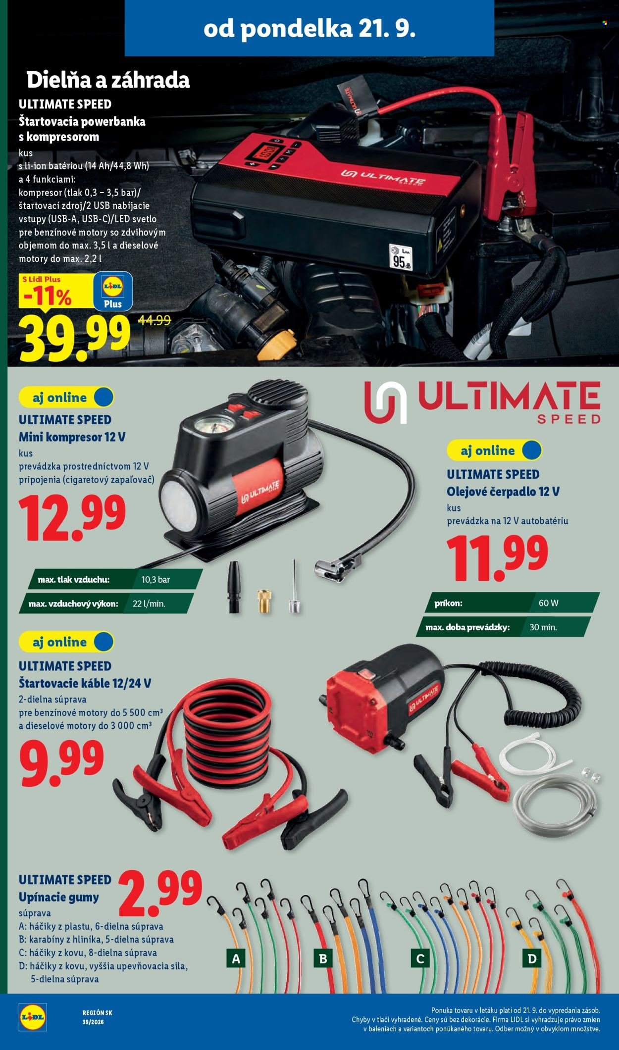 LIDL leták - Od pondelka 21.9.2026