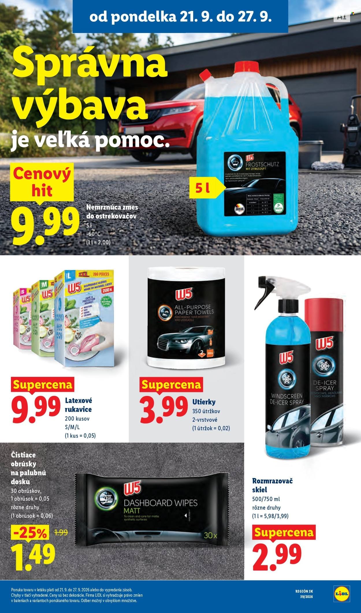 LIDL leták - Od pondelka 21.9.2026