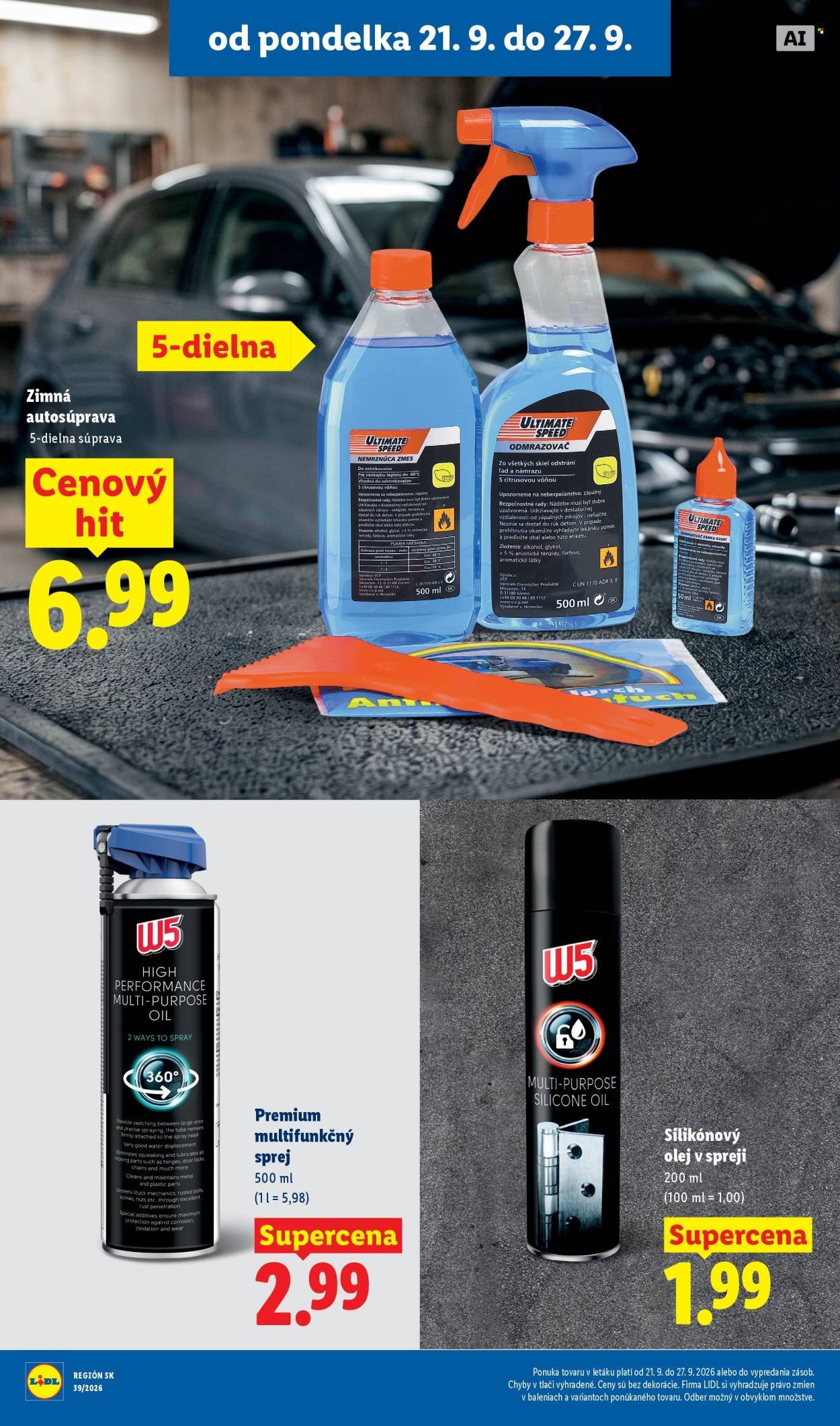 LIDL leták - Od pondelka 21.9.2026