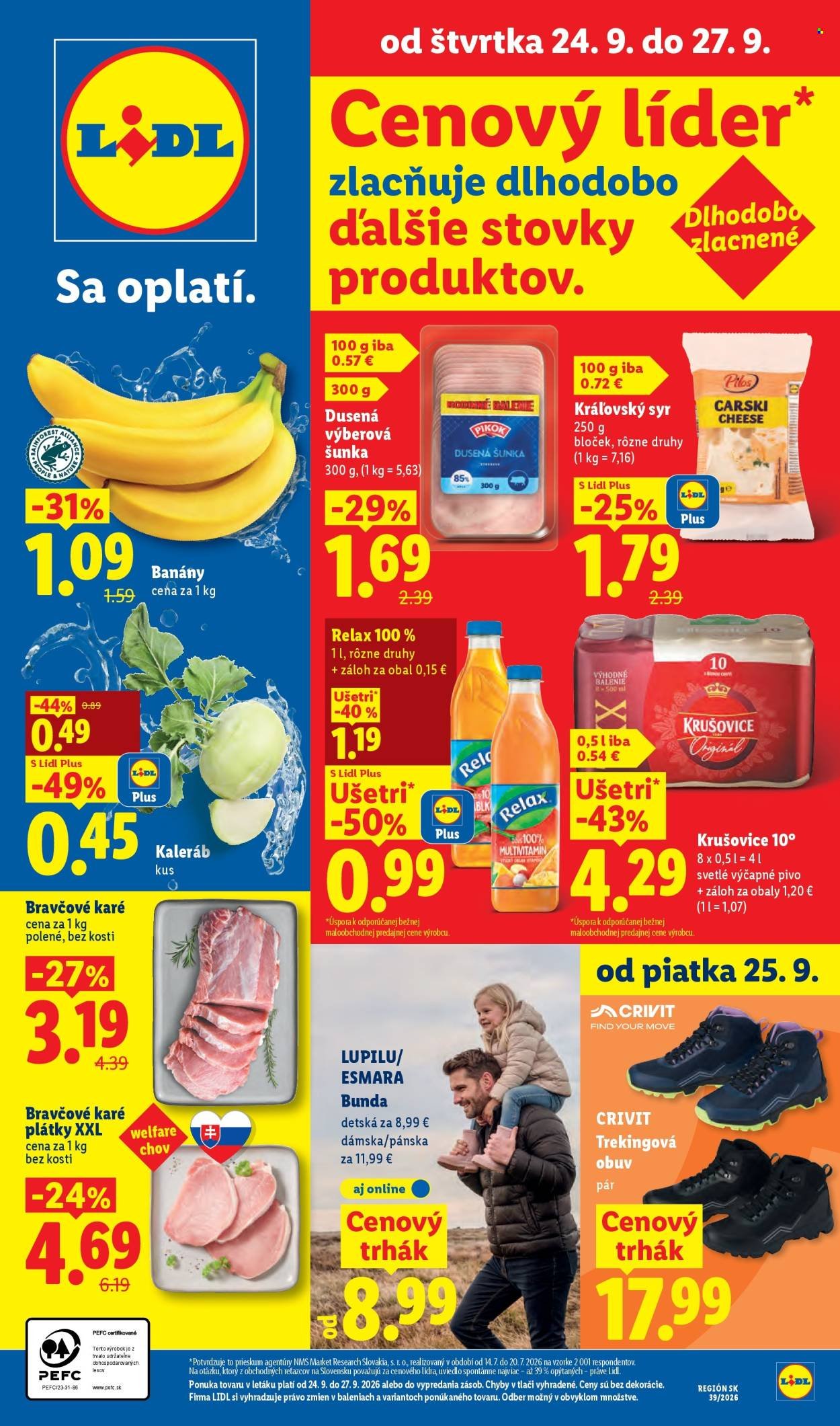 LIDL leták - Od pondelka 21.9.2026