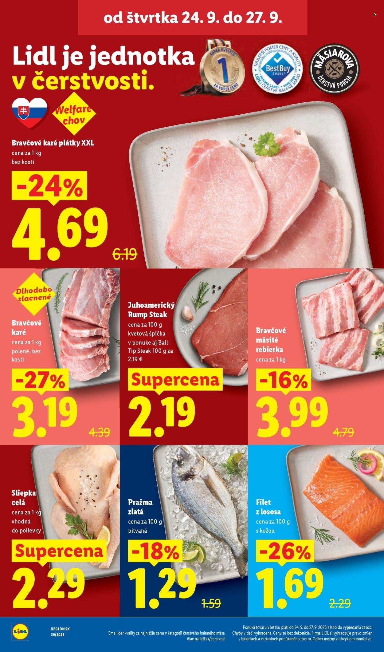 LIDL leták - Od pondelka 21.9.2026