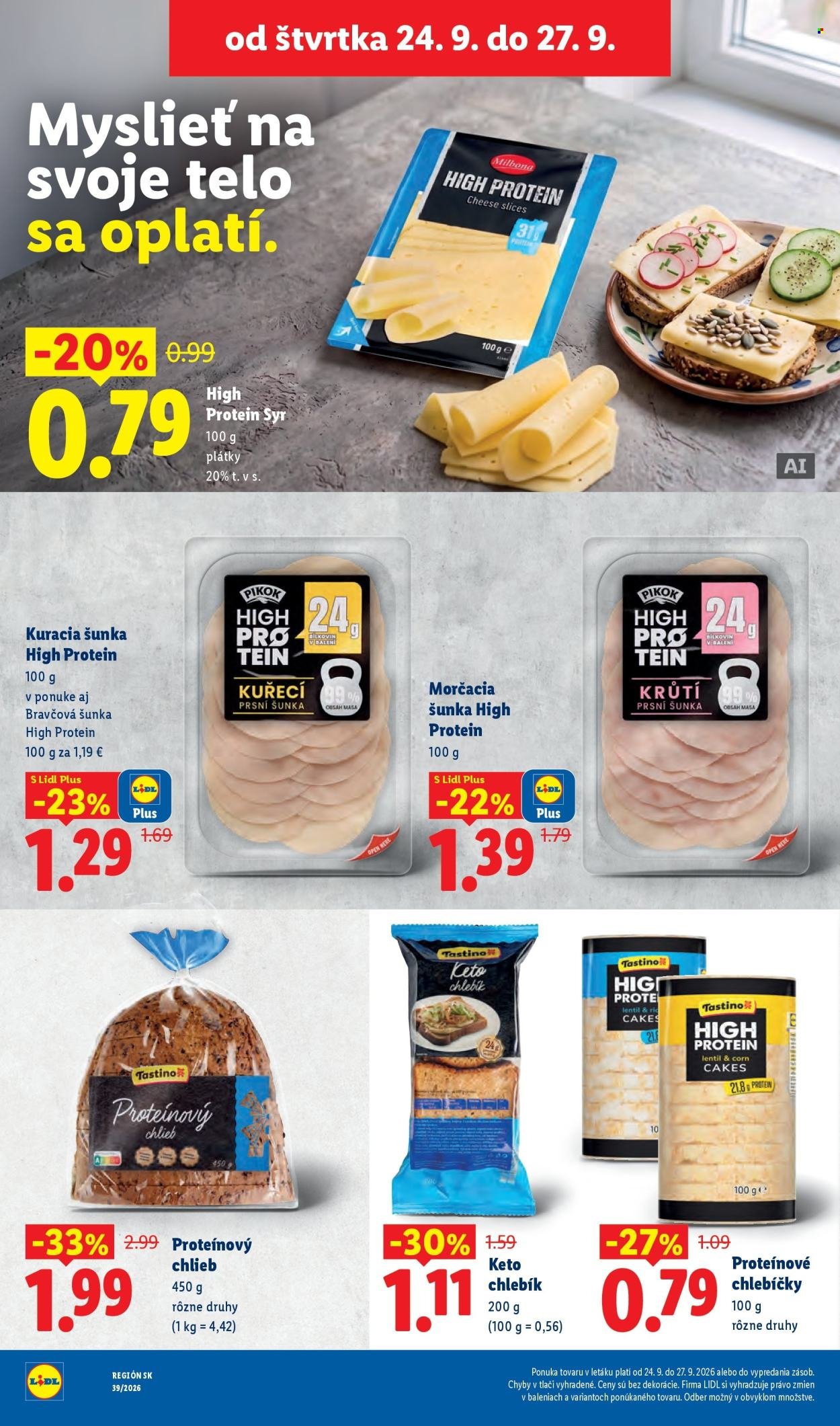 LIDL leták - Od pondelka 21.9.2026