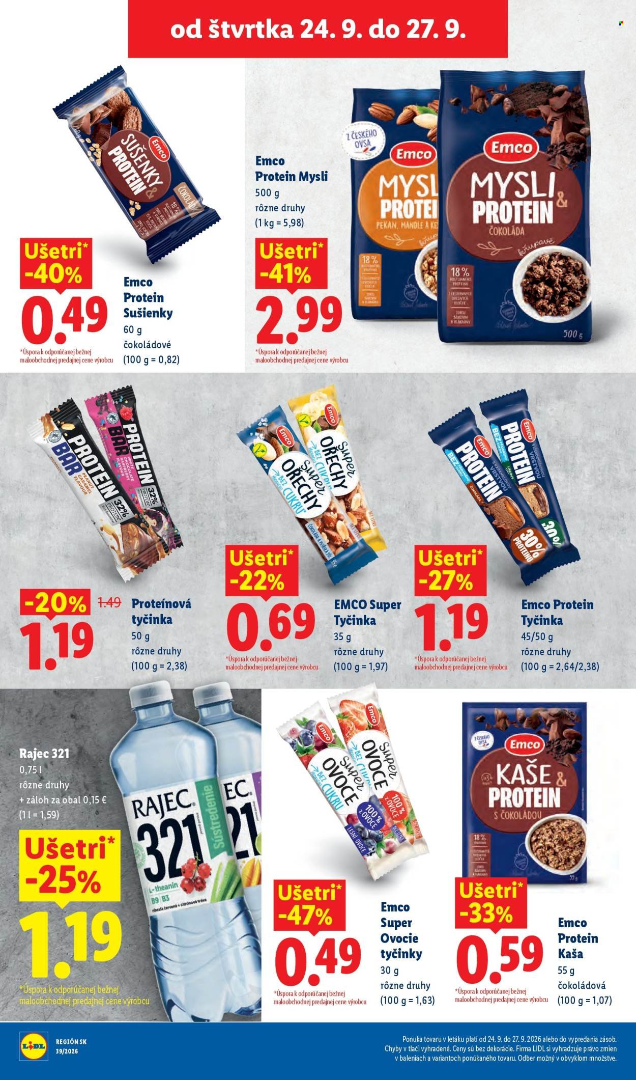 LIDL leták - Od pondelka 21.9.2026