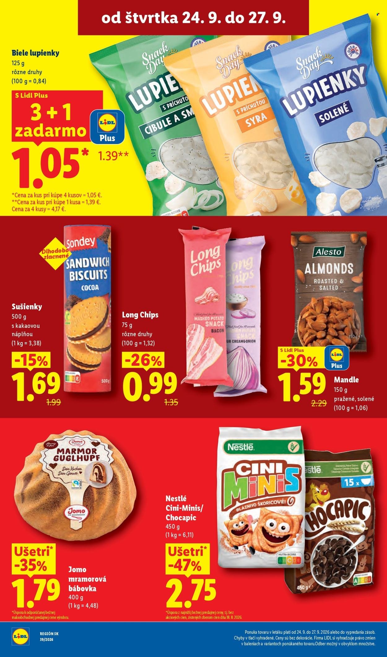 LIDL leták - Od pondelka 21.9.2026