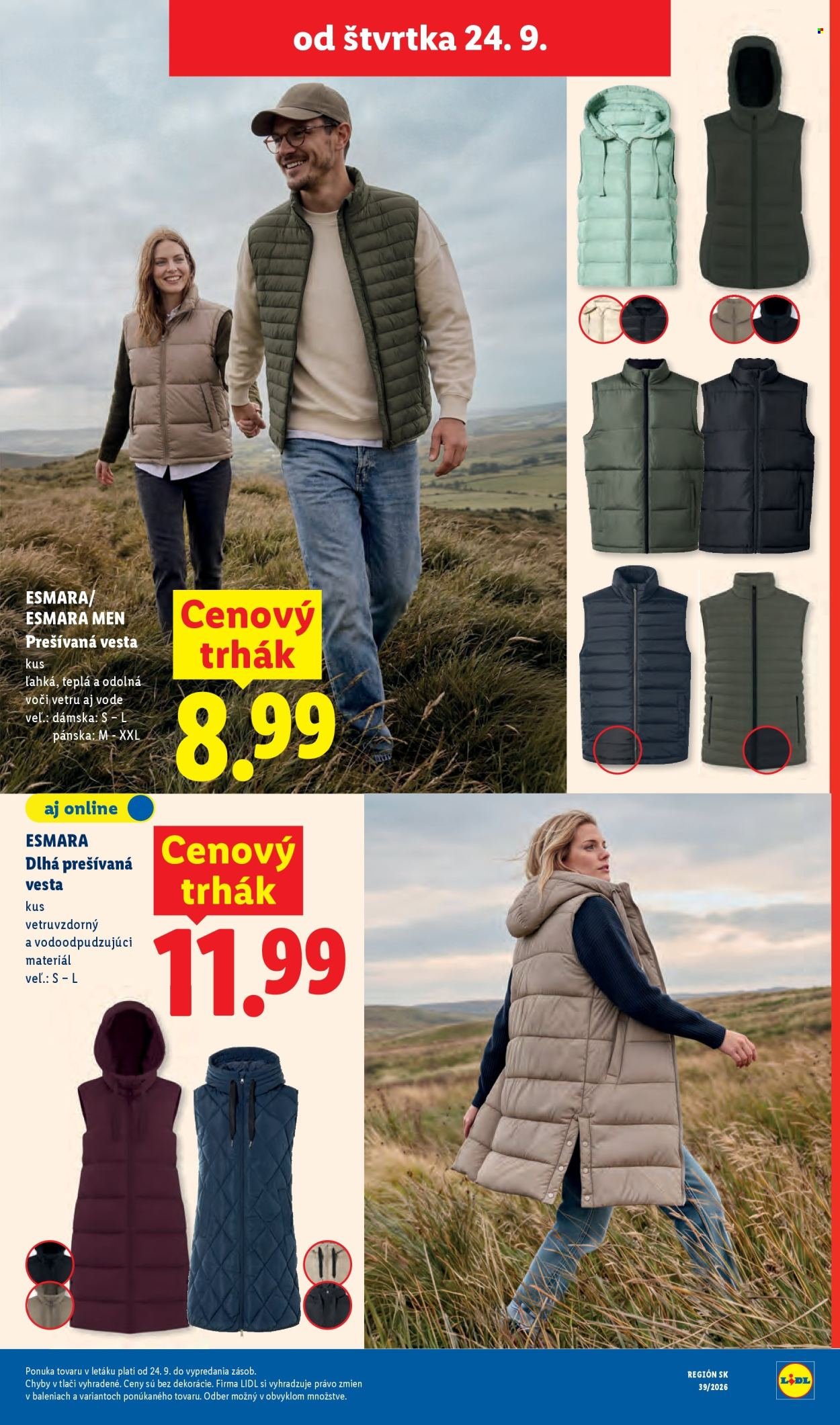 LIDL leták - Od pondelka 21.9.2026