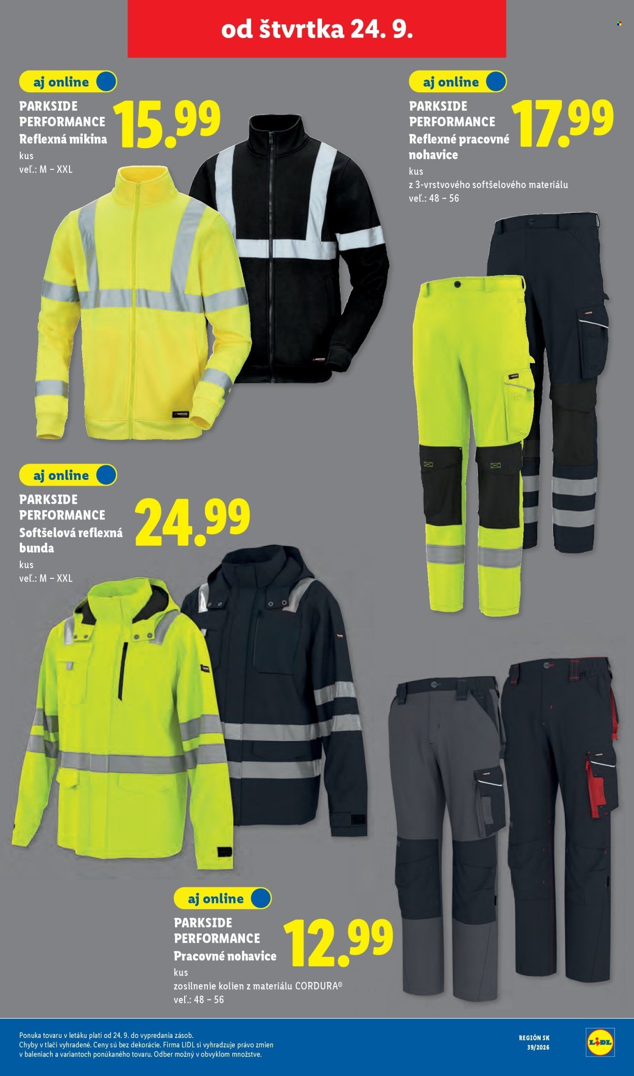 LIDL leták - Od pondelka 21.9.2026