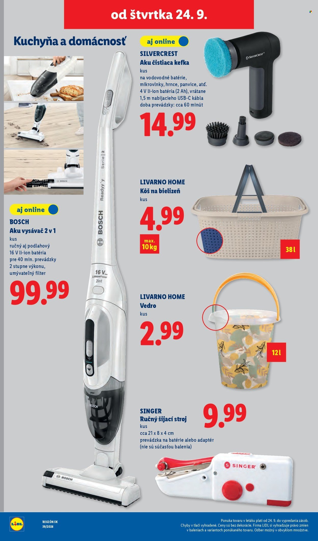 LIDL leták - Od pondelka 21.9.2026