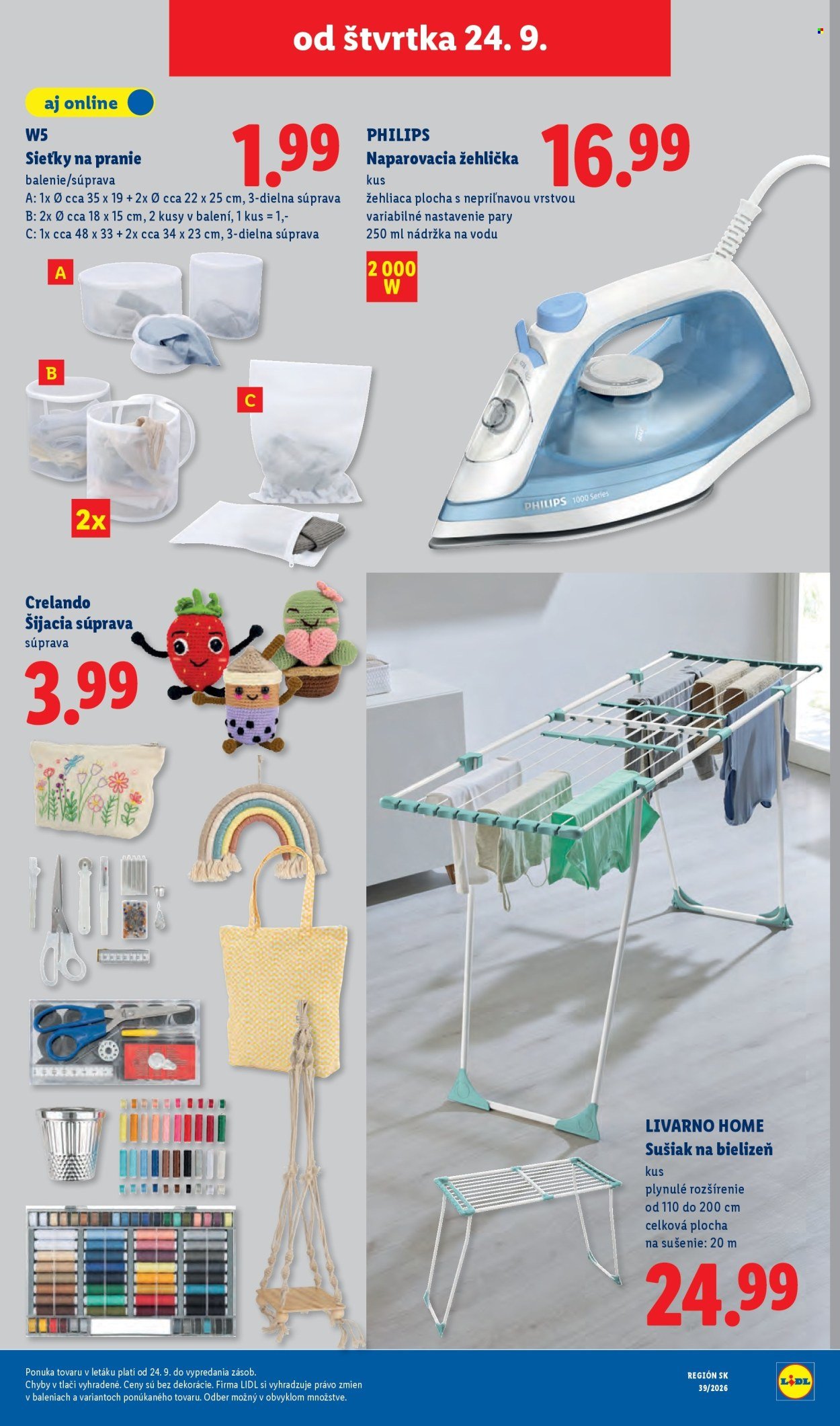 LIDL leták - Od pondelka 21.9.2026