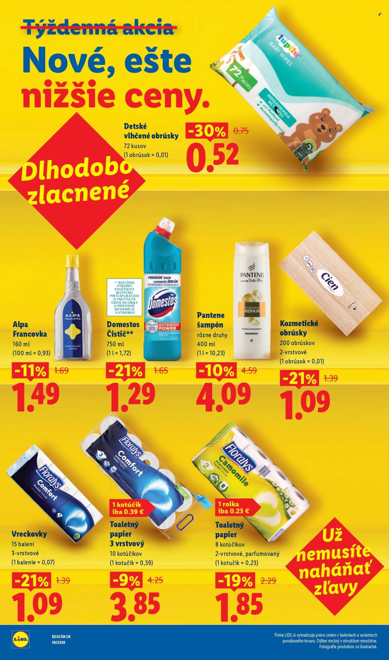 LIDL leták - Od pondelka 21.9.2026