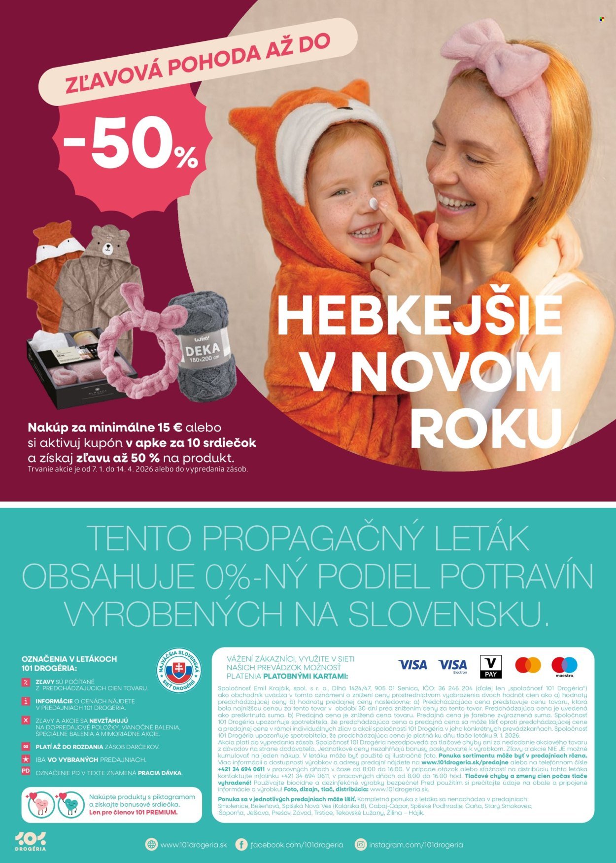101 DROGERIE leták - Od stredy 21.1.2026 (2026-01-21 - 2026-02-10) | 12