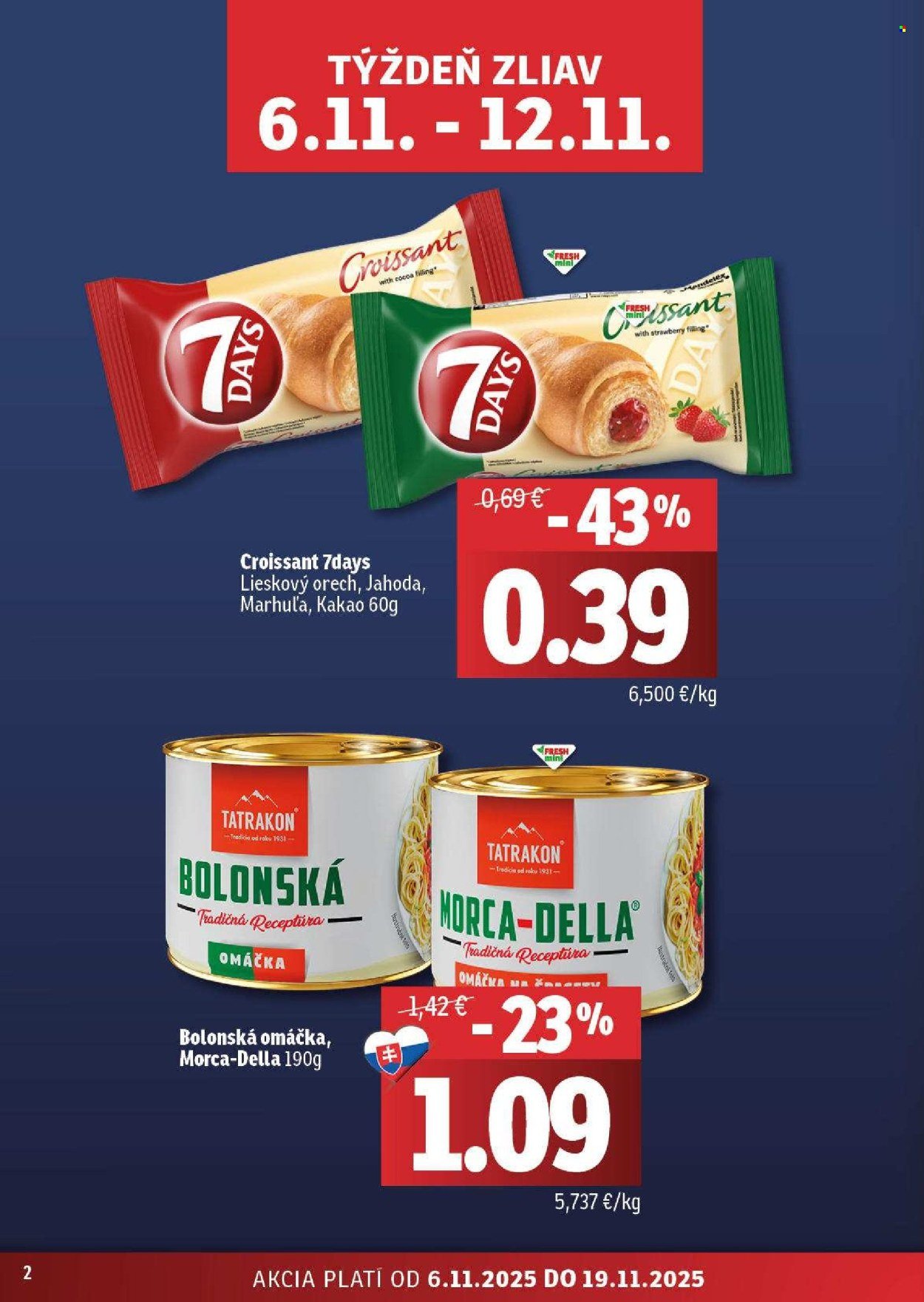 FRESH leták - Stredné a západné Slovensko (2025-11-06 - 2025-11-19) | 2