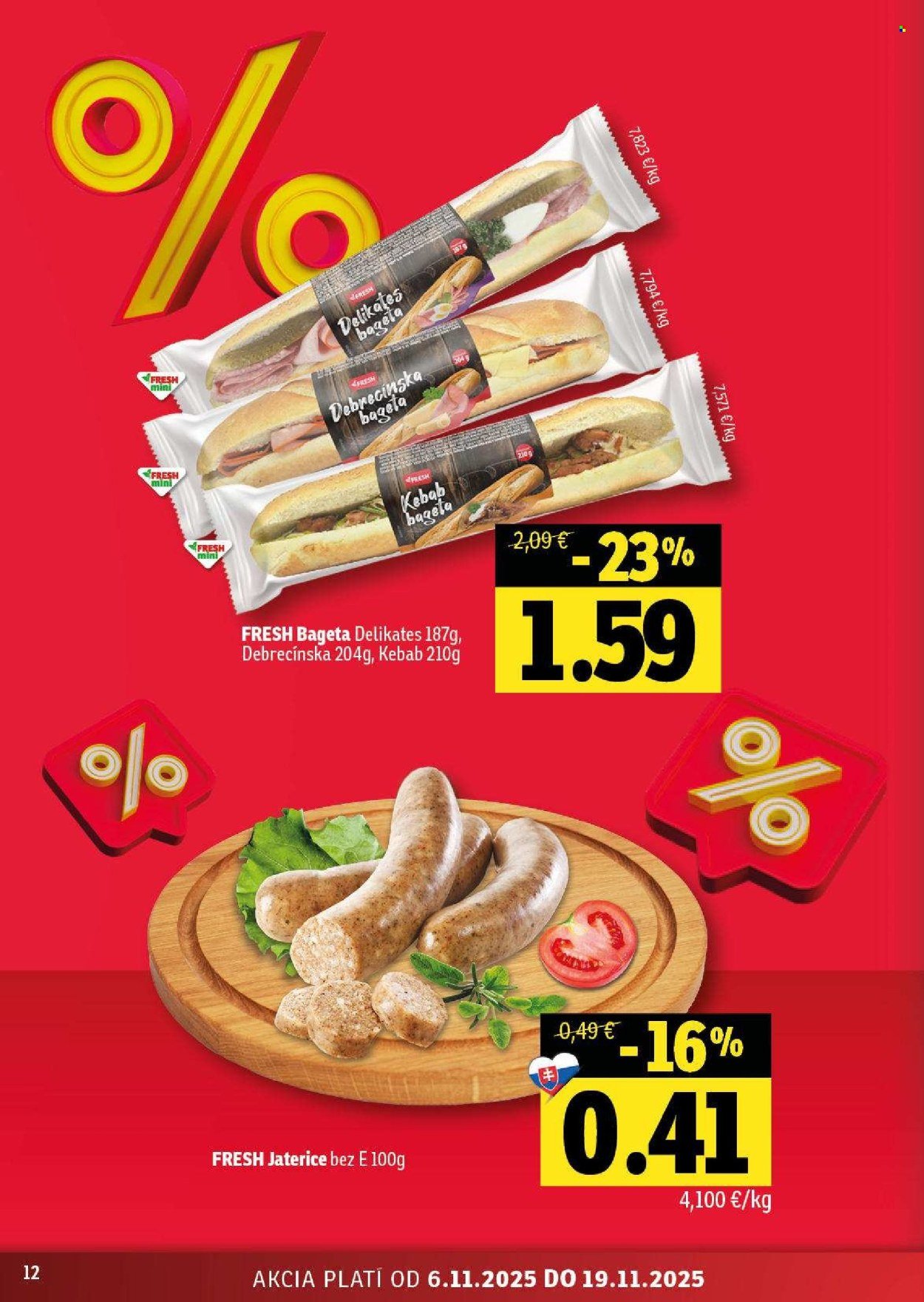 FRESH leták - Stredné a západné Slovensko (2025-11-06 - 2025-11-19) | 12