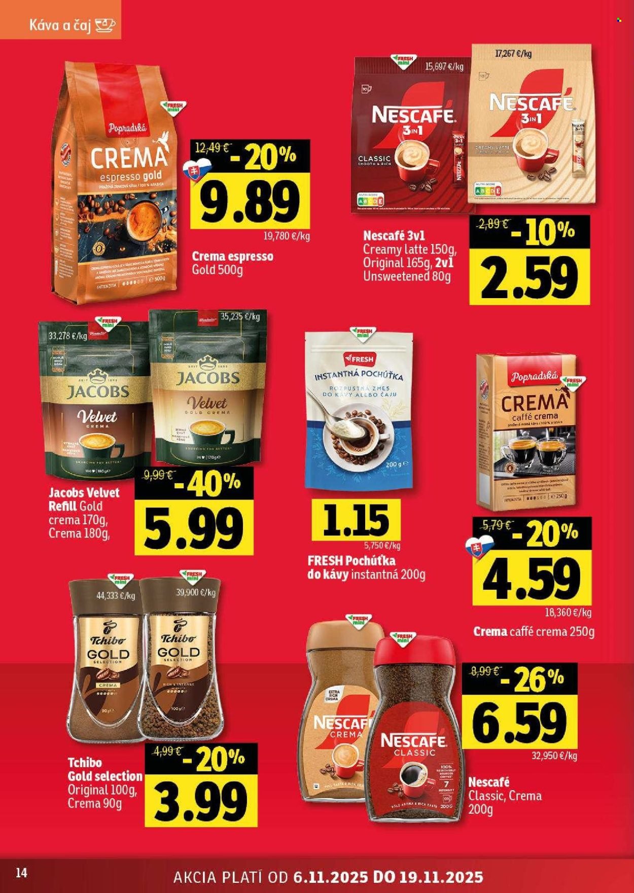 FRESH leták - Stredné a západné Slovensko (2025-11-06 - 2025-11-19) | 14