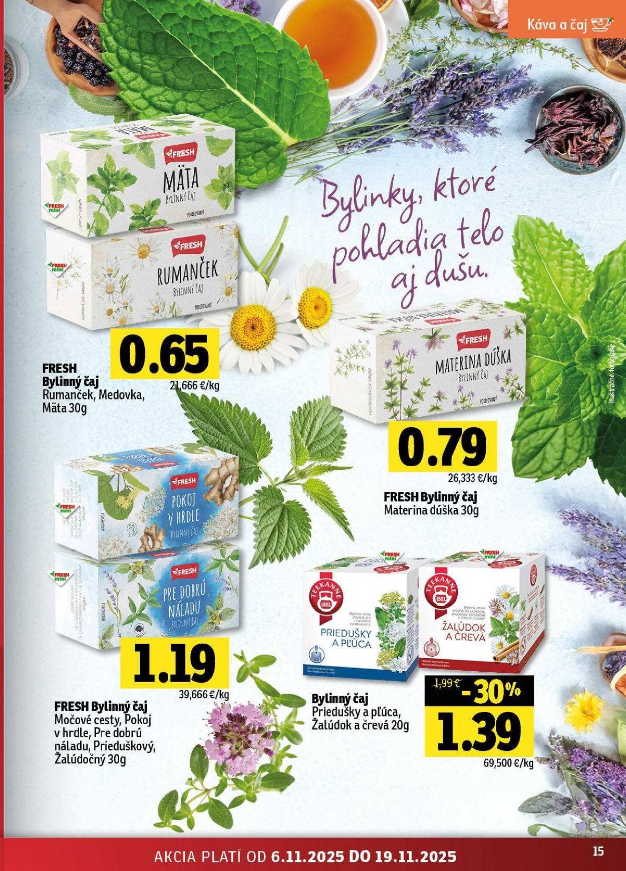 FRESH leták - Stredné a západné Slovensko (2025-11-06 - 2025-11-19) | 15