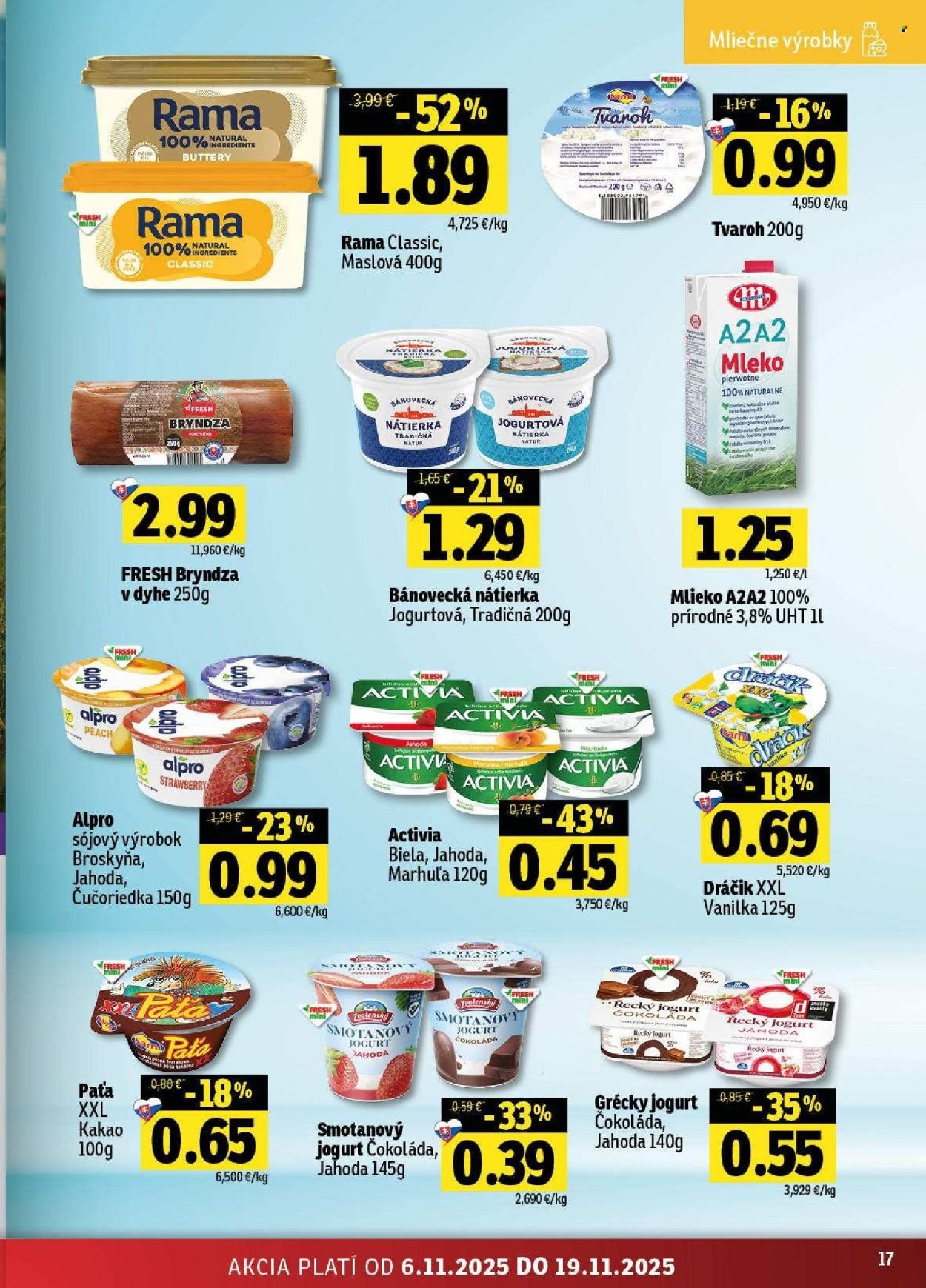 FRESH leták - Stredné a západné Slovensko (2025-11-06 - 2025-11-19) | 17