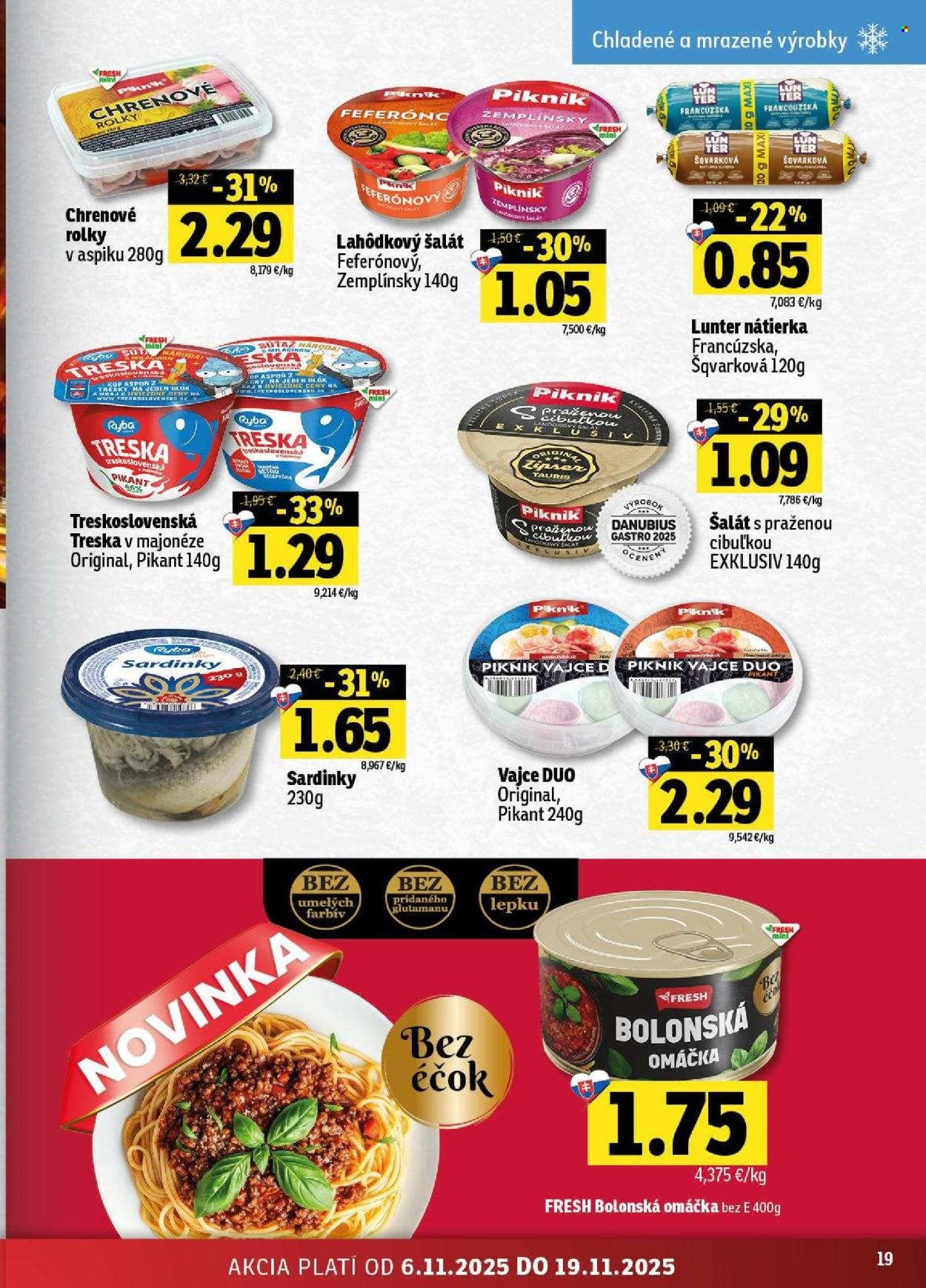 FRESH leták - Stredné a západné Slovensko (2025-11-06 - 2025-11-19) | 19