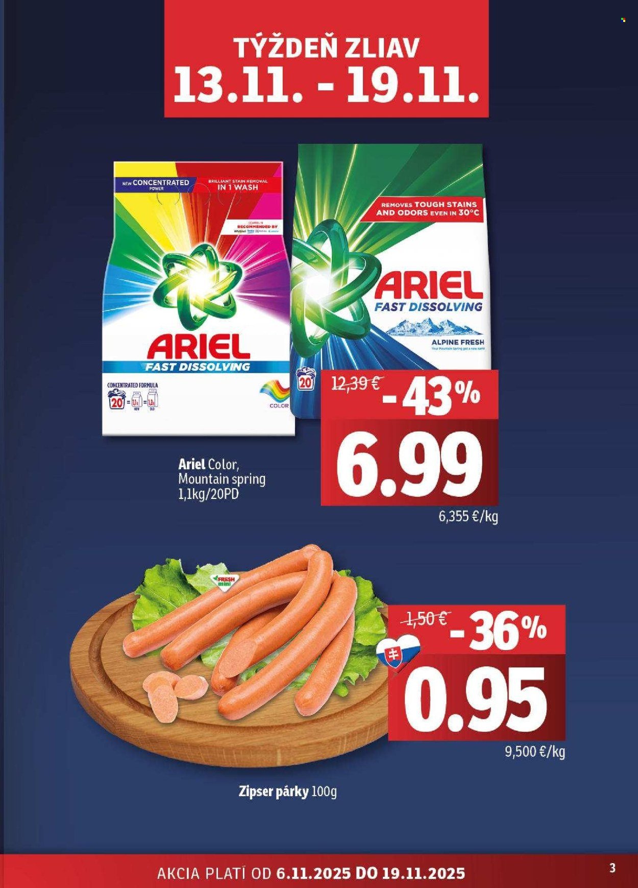 FRESH leták - Stredné a západné Slovensko (2025-11-06 - 2025-11-19) | 3