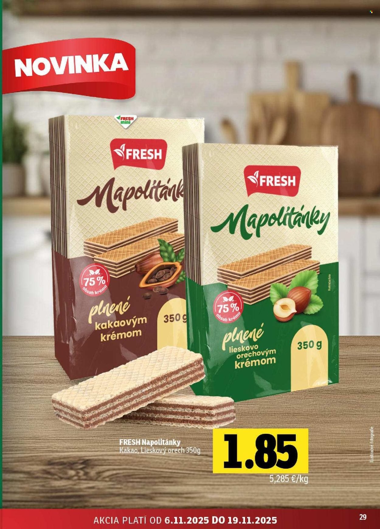 FRESH leták - Stredné a západné Slovensko (2025-11-06 - 2025-11-19) | 29