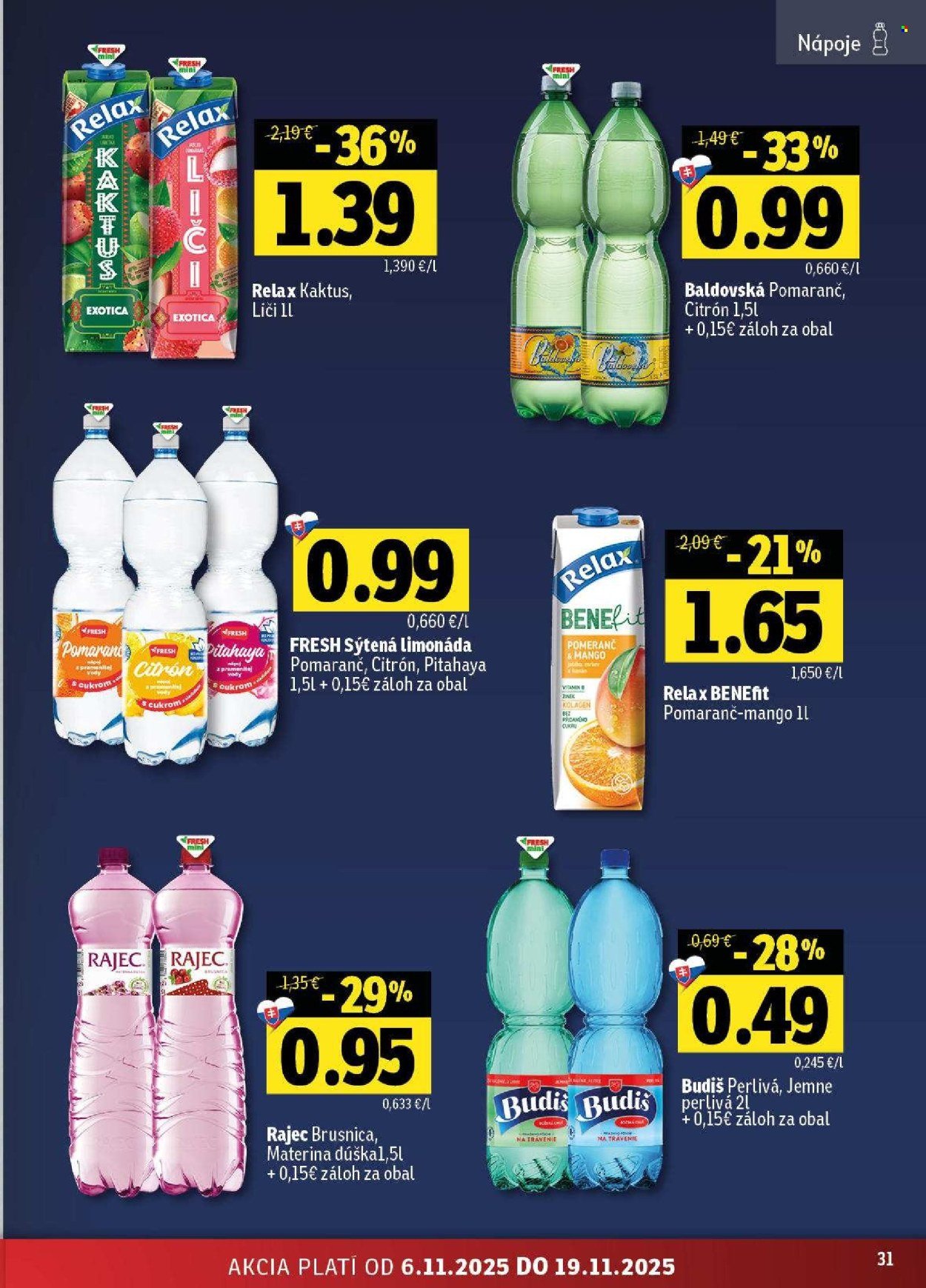 FRESH leták - Stredné a západné Slovensko (2025-11-06 - 2025-11-19) | 31
