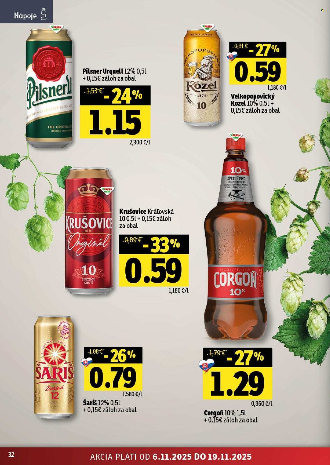 FRESH leták - Stredné a západné Slovensko (2025-11-06 - 2025-11-19) | 32