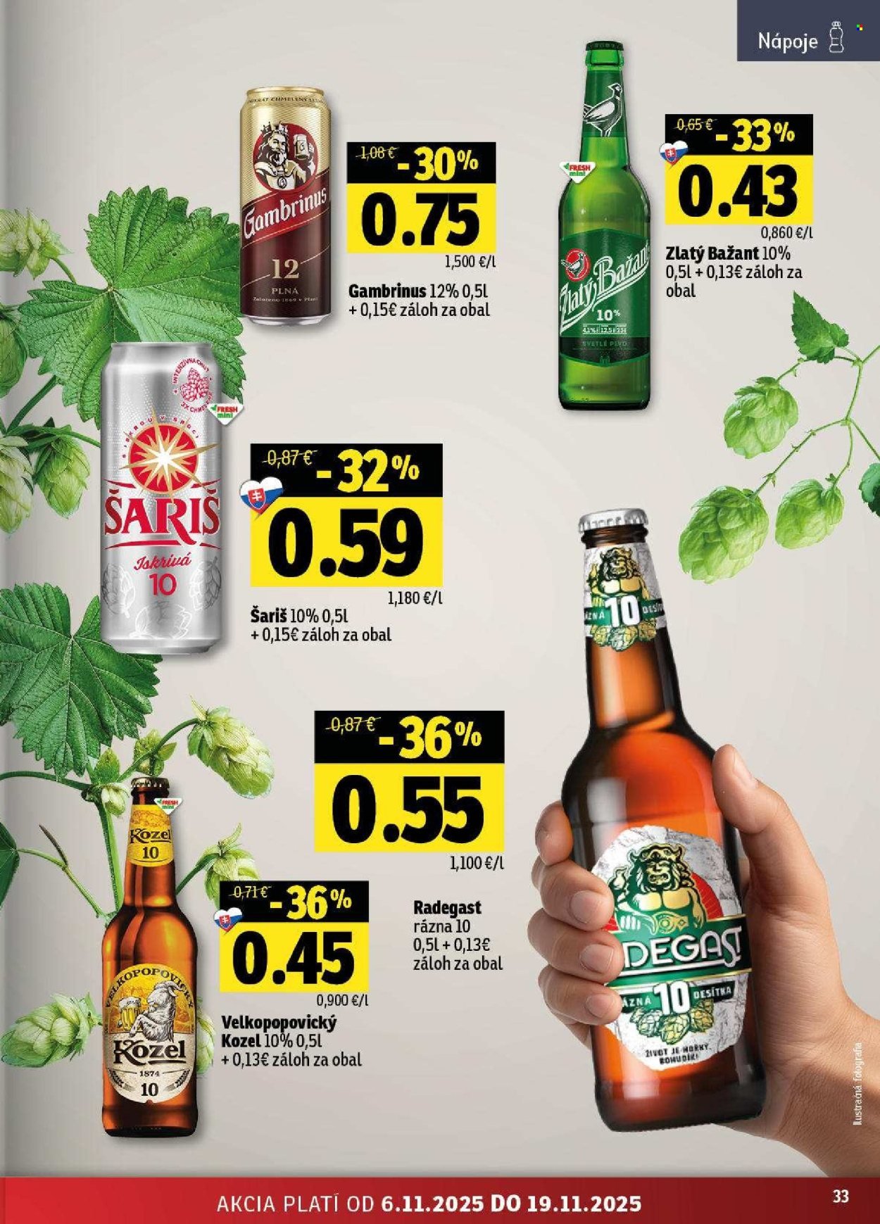 FRESH leták - Stredné a západné Slovensko (2025-11-06 - 2025-11-19) | 33