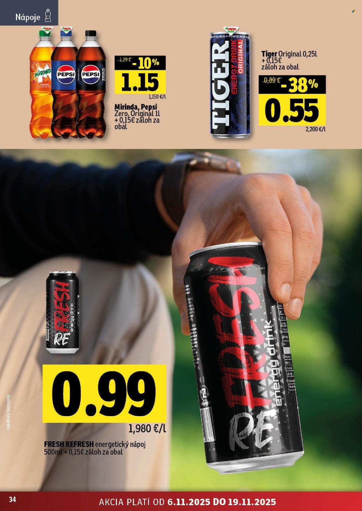 FRESH leták - Stredné a západné Slovensko (2025-11-06 - 2025-11-19) | 34