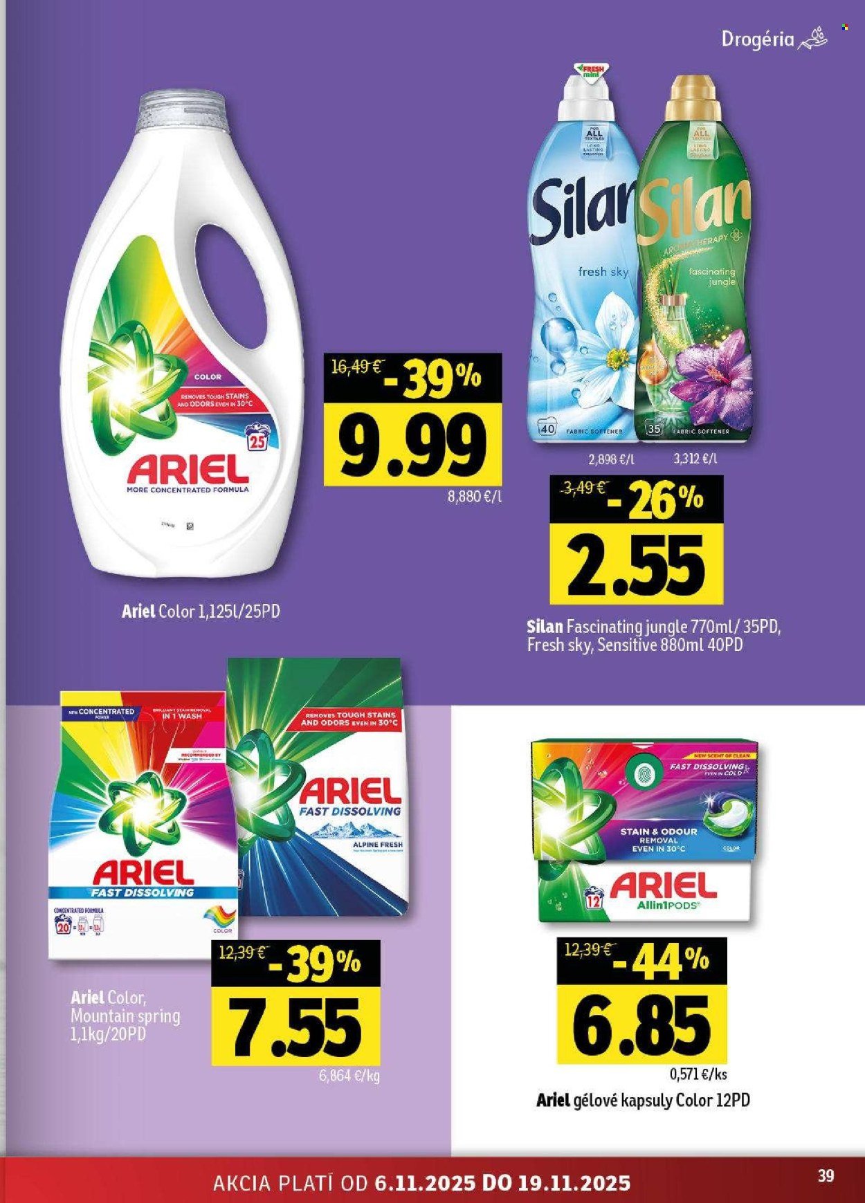 FRESH leták - Stredné a západné Slovensko (2025-11-06 - 2025-11-19) | 39