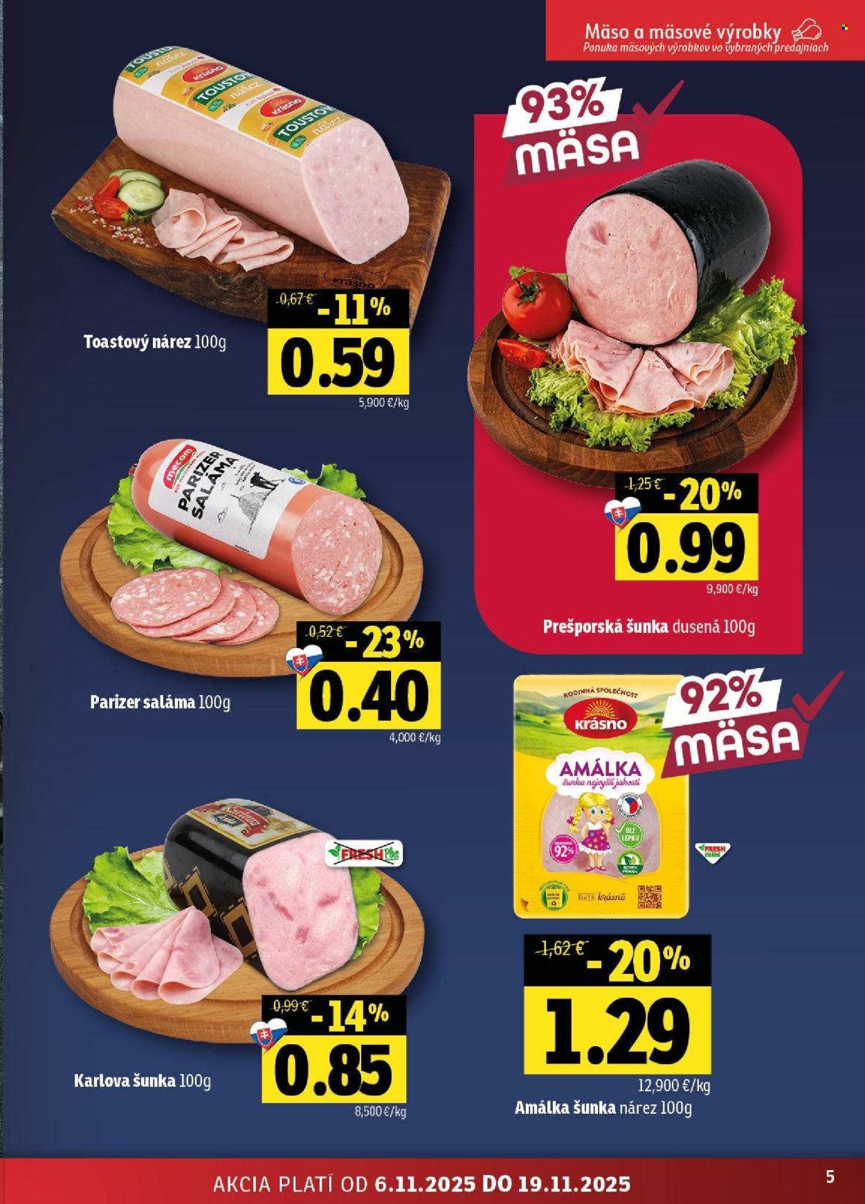 FRESH leták - Stredné a západné Slovensko (2025-11-06 - 2025-11-19) | 5