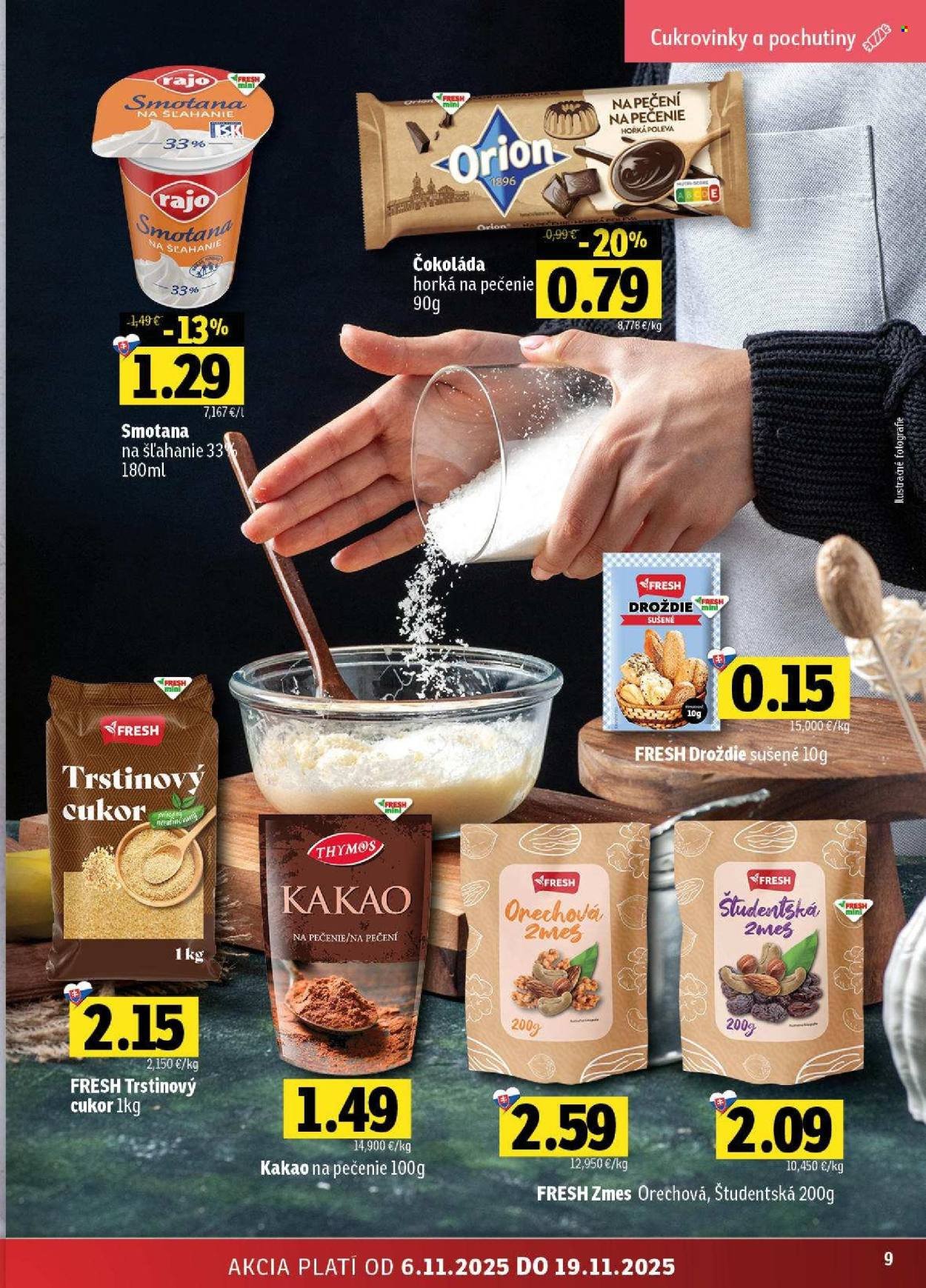 FRESH leták - Stredné a západné Slovensko (2025-11-06 - 2025-11-19) | 9