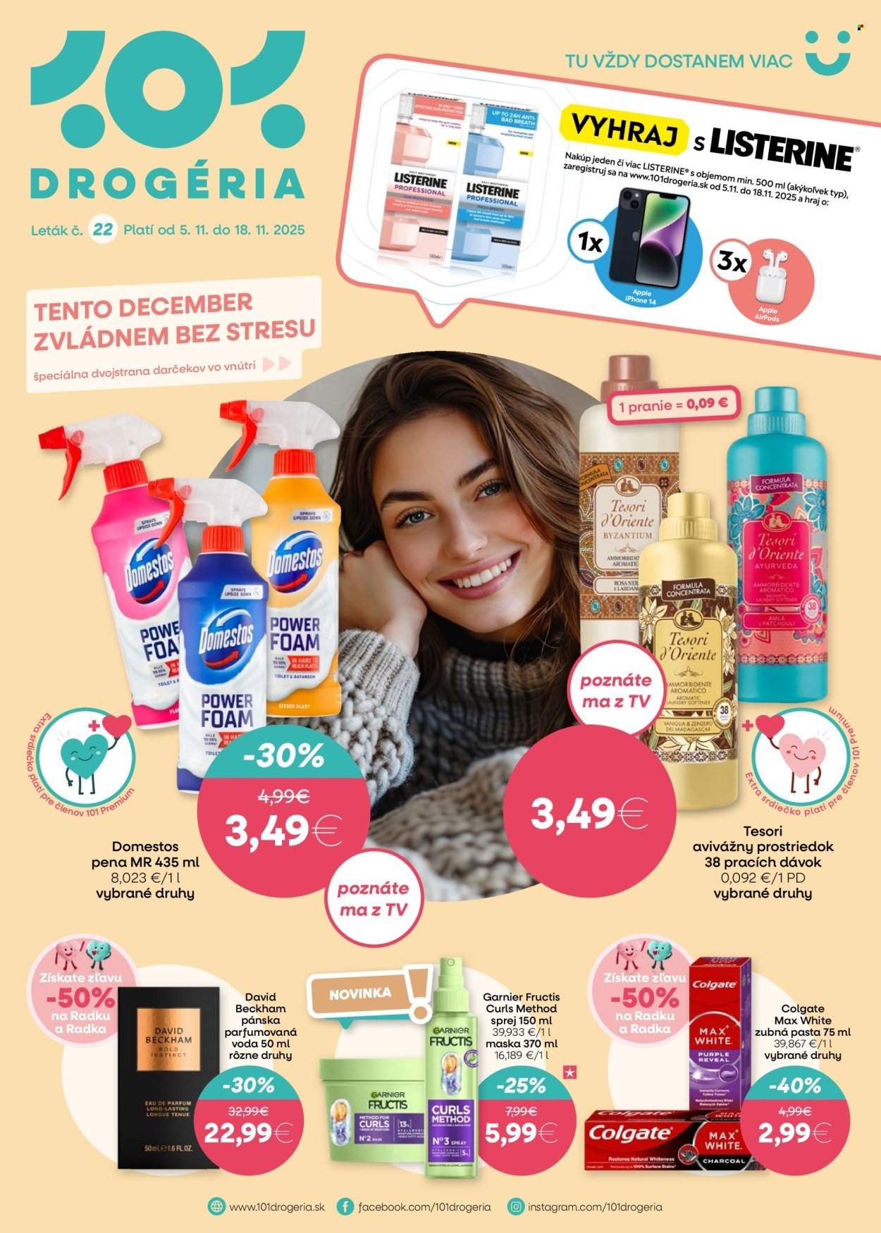 101 DROGERIE leták - Od stredy 5.11.2025 (2025-11-05 - 2025-11-18) | 1