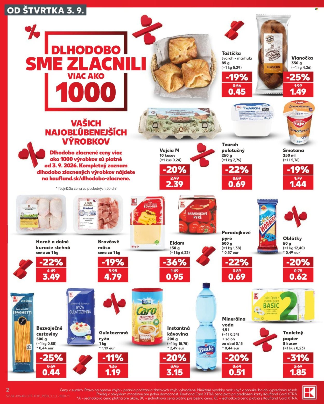 KAUFLAND leták - Od štvrtka 1.10.2026