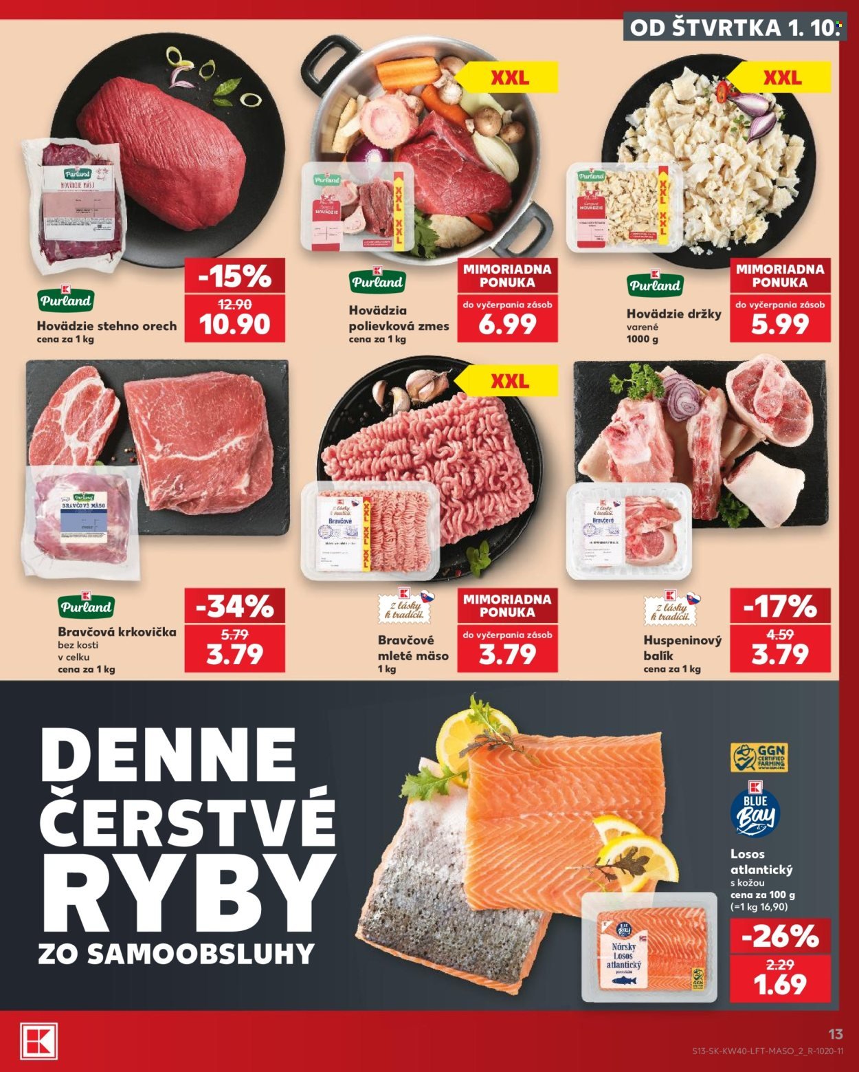 KAUFLAND leták - Od štvrtka 1.10.2026