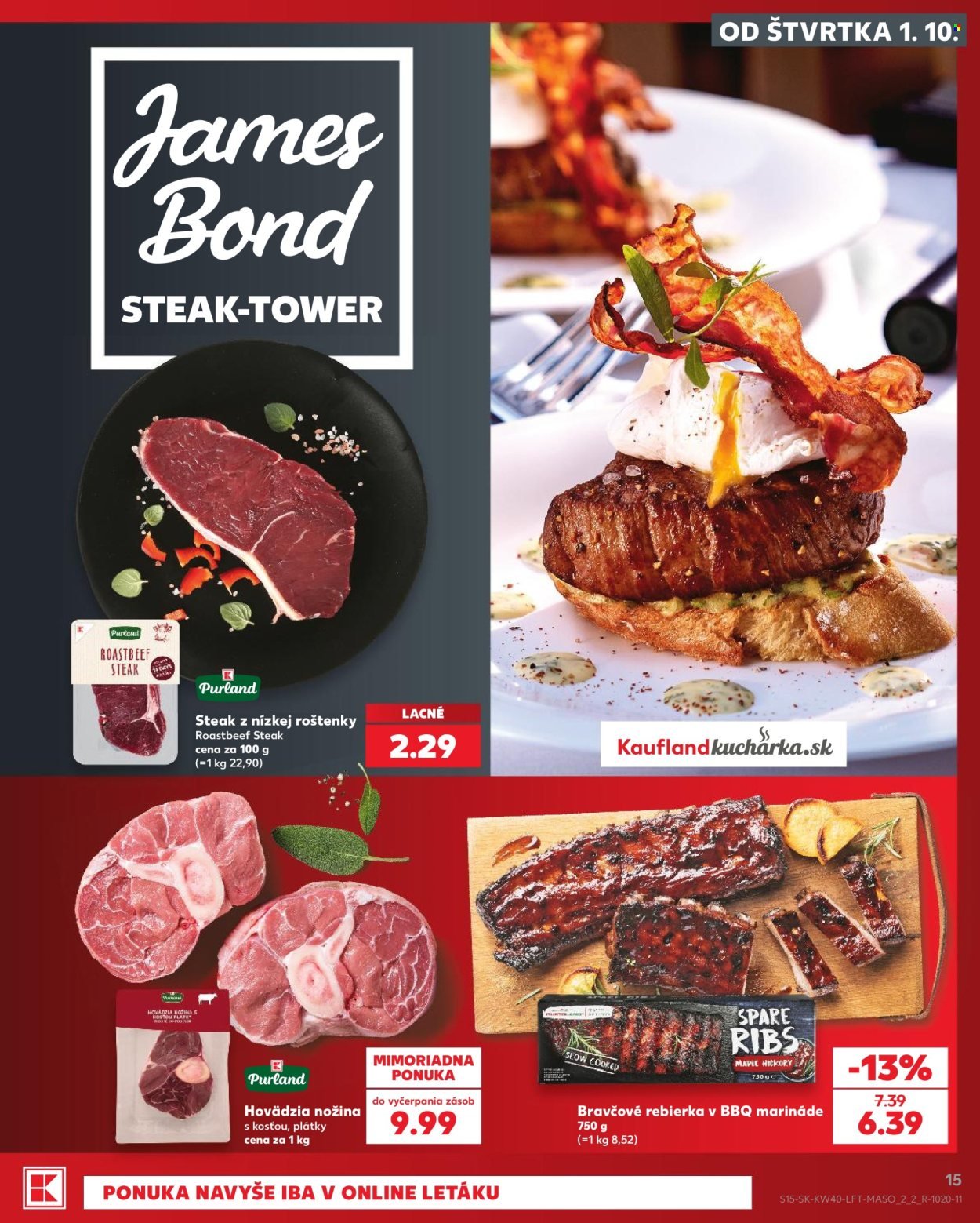 KAUFLAND leták - Od štvrtka 1.10.2026