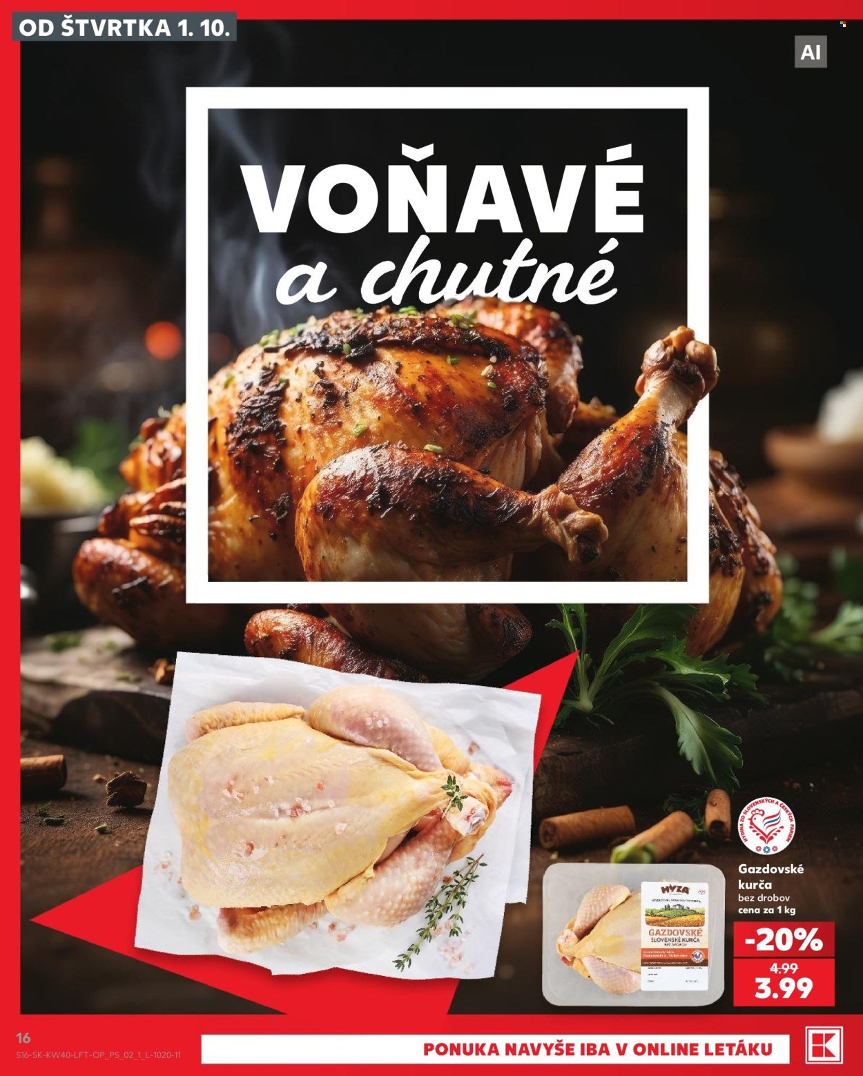 KAUFLAND leták - Od štvrtka 1.10.2026