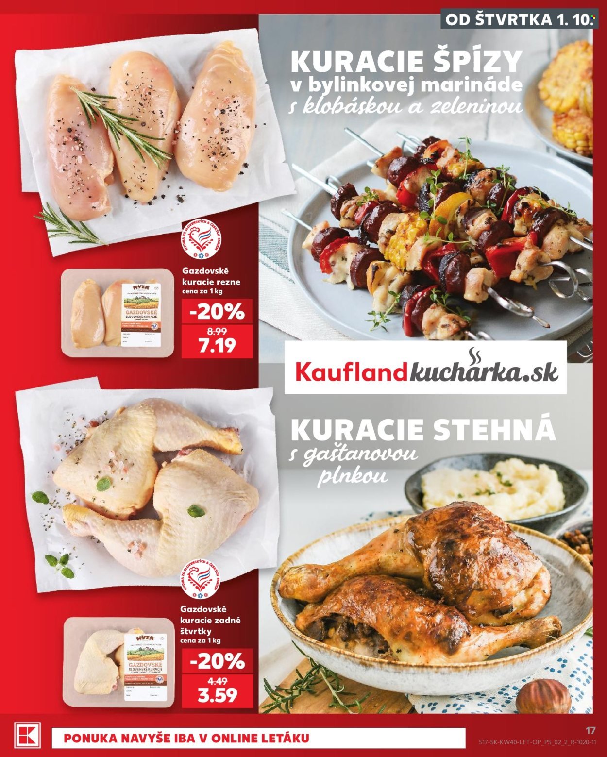 KAUFLAND leták - Od štvrtka 1.10.2026