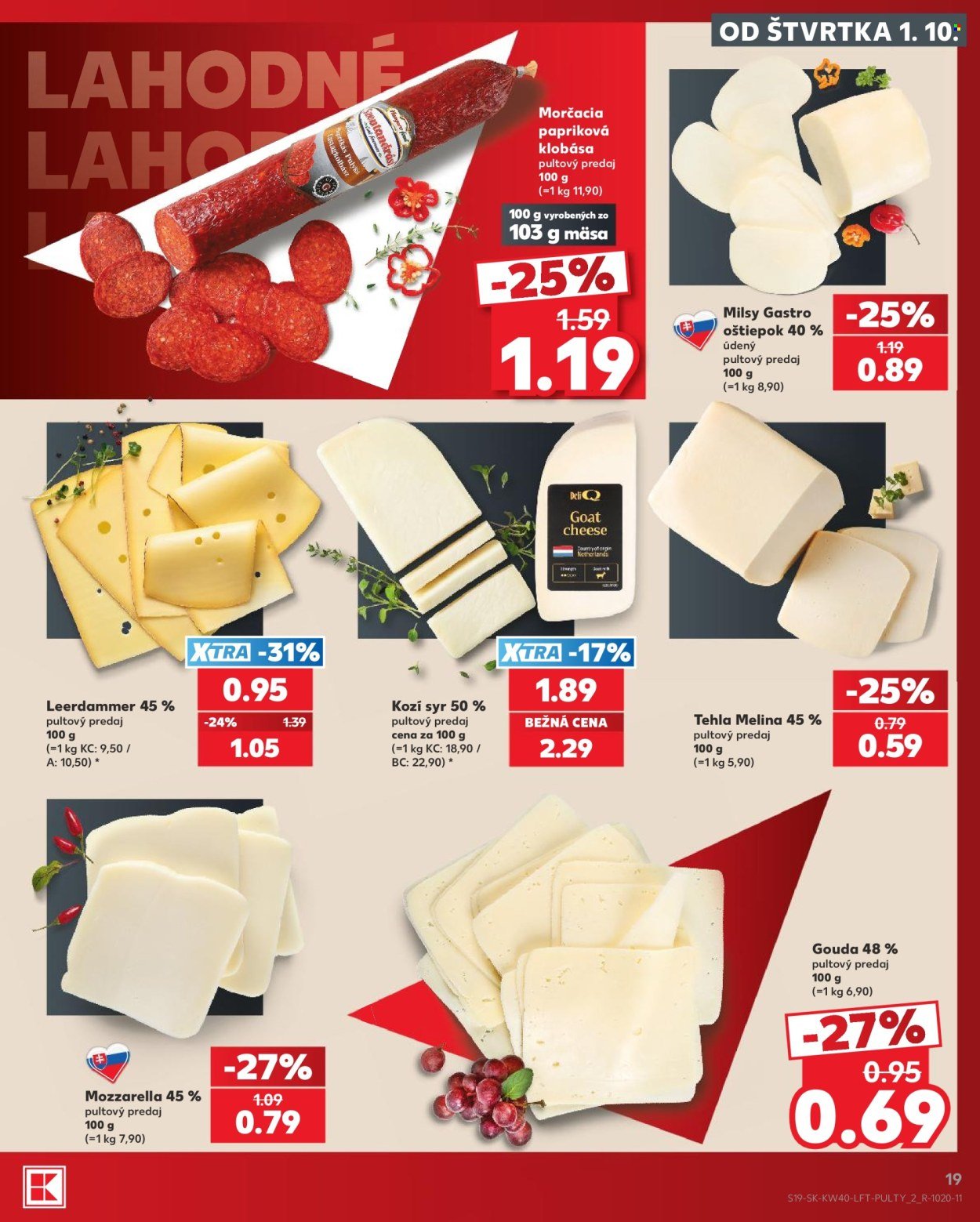 KAUFLAND leták - Od štvrtka 1.10.2026