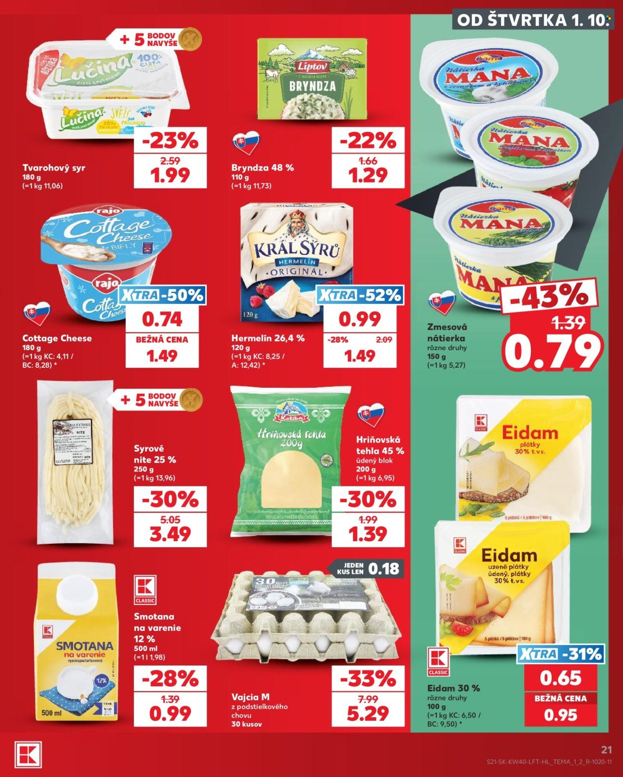 KAUFLAND leták - Od štvrtka 1.10.2026