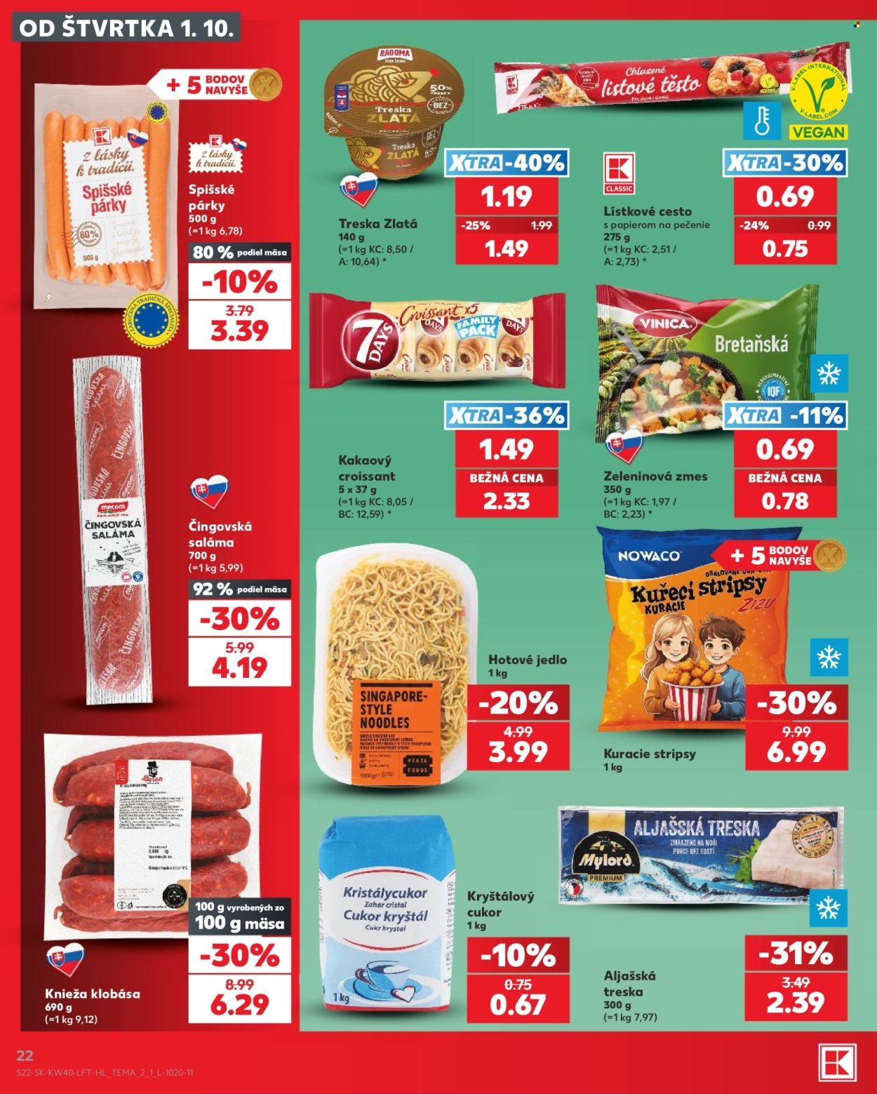 KAUFLAND leták - Od štvrtka 1.10.2026