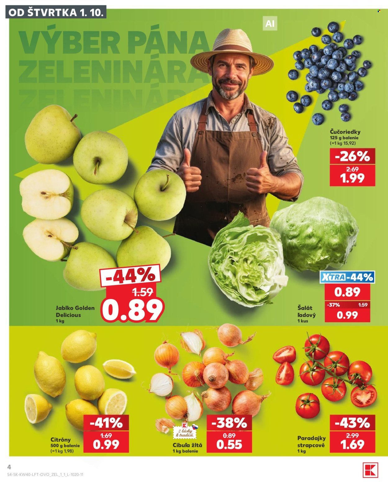 KAUFLAND leták - Od štvrtka 1.10.2026