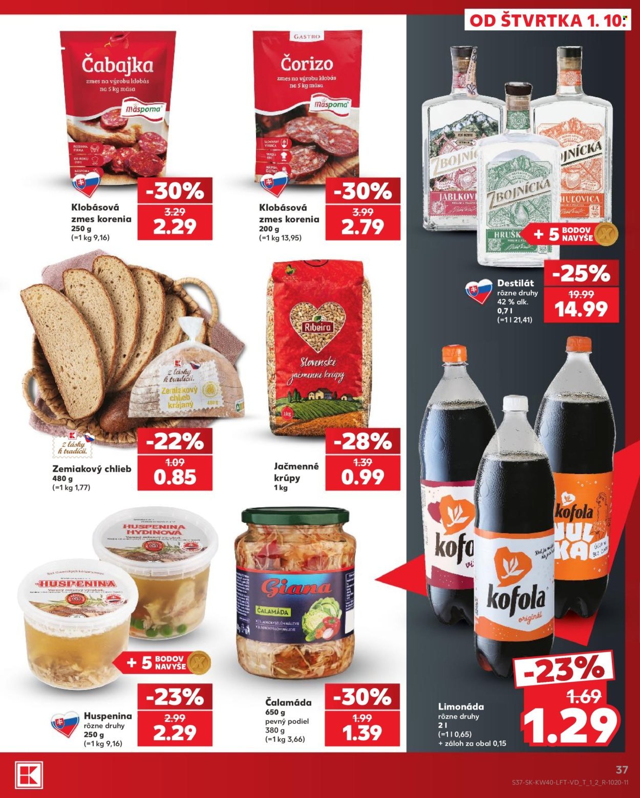 KAUFLAND leták - Od štvrtka 1.10.2026