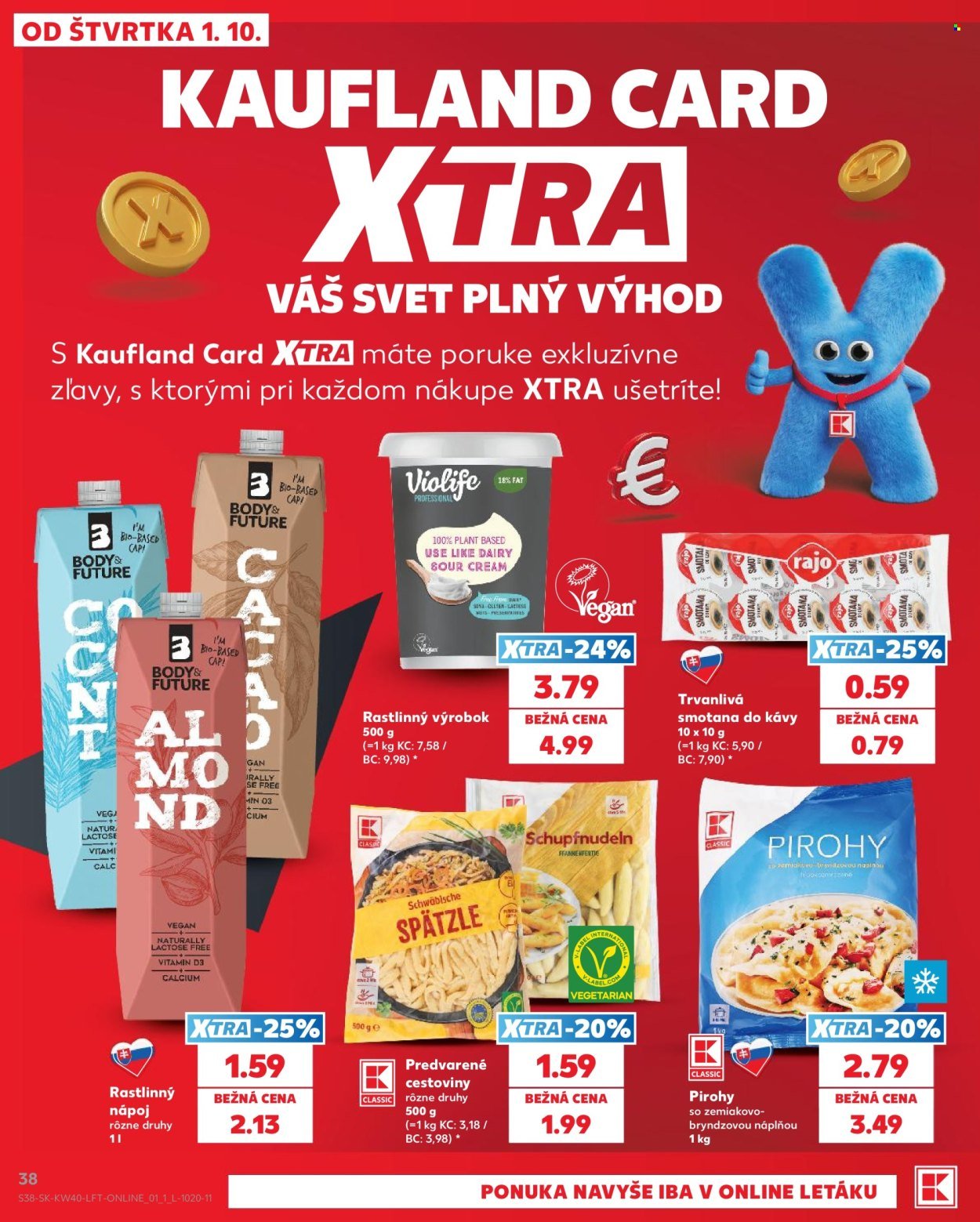 KAUFLAND leták - Od štvrtka 1.10.2026