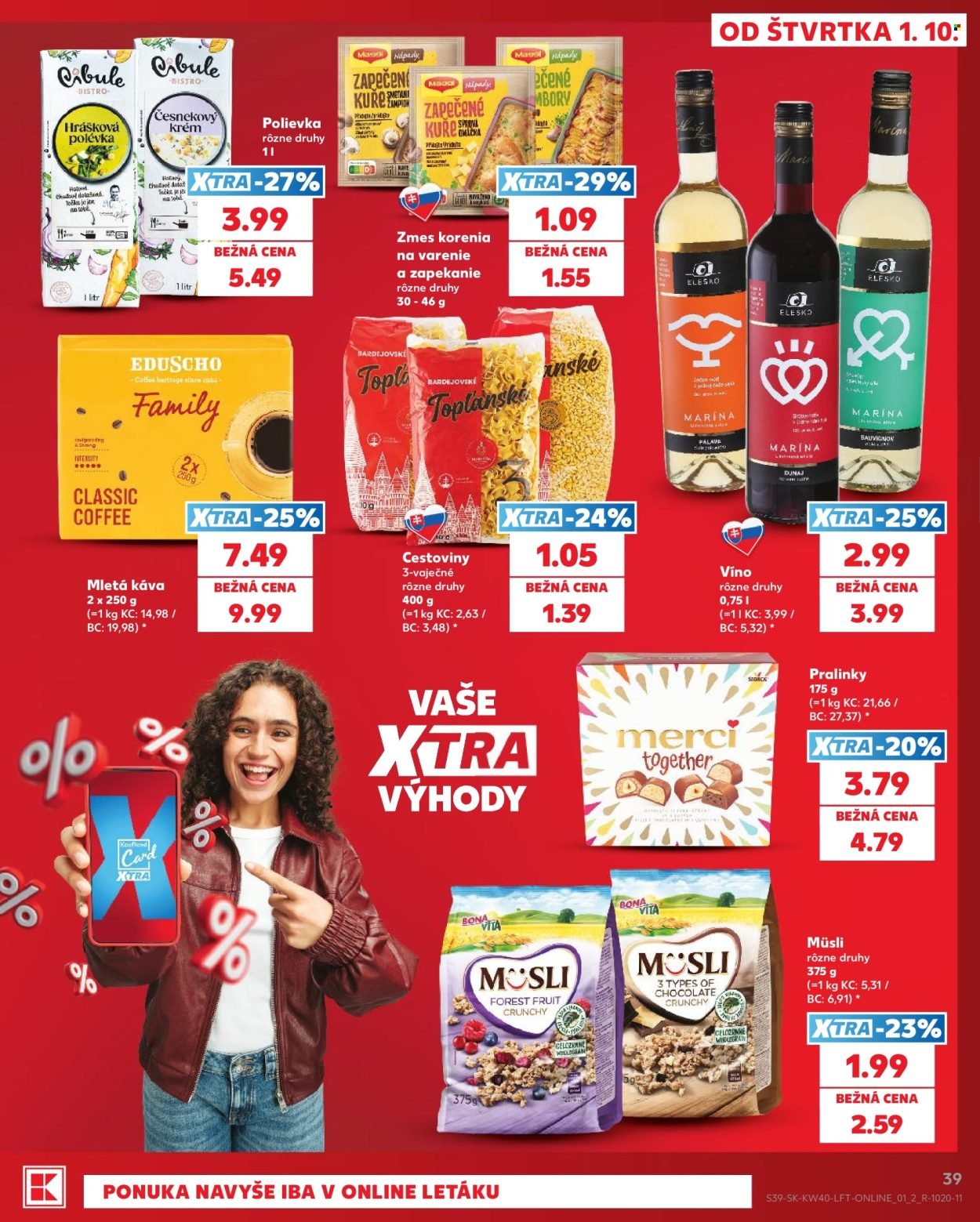 KAUFLAND leták - Od štvrtka 1.10.2026