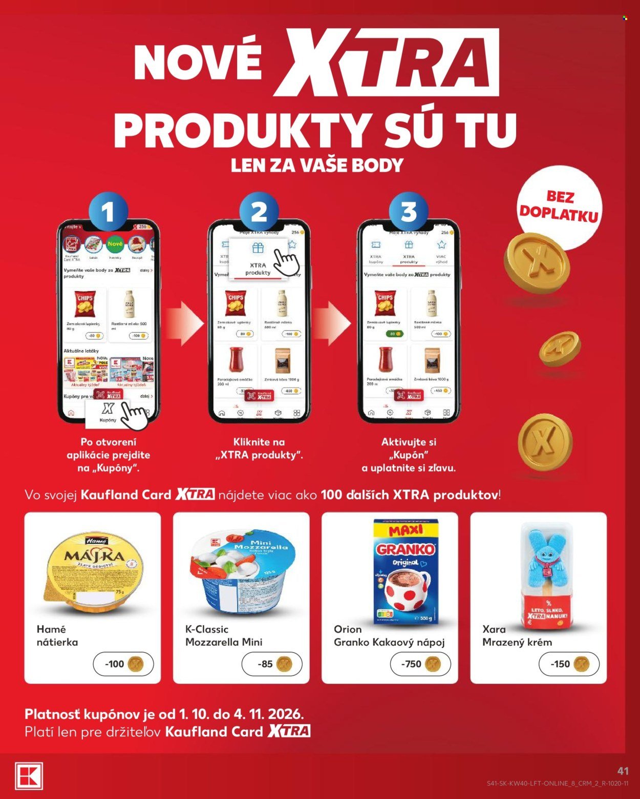 KAUFLAND leták - Od štvrtka 1.10.2026