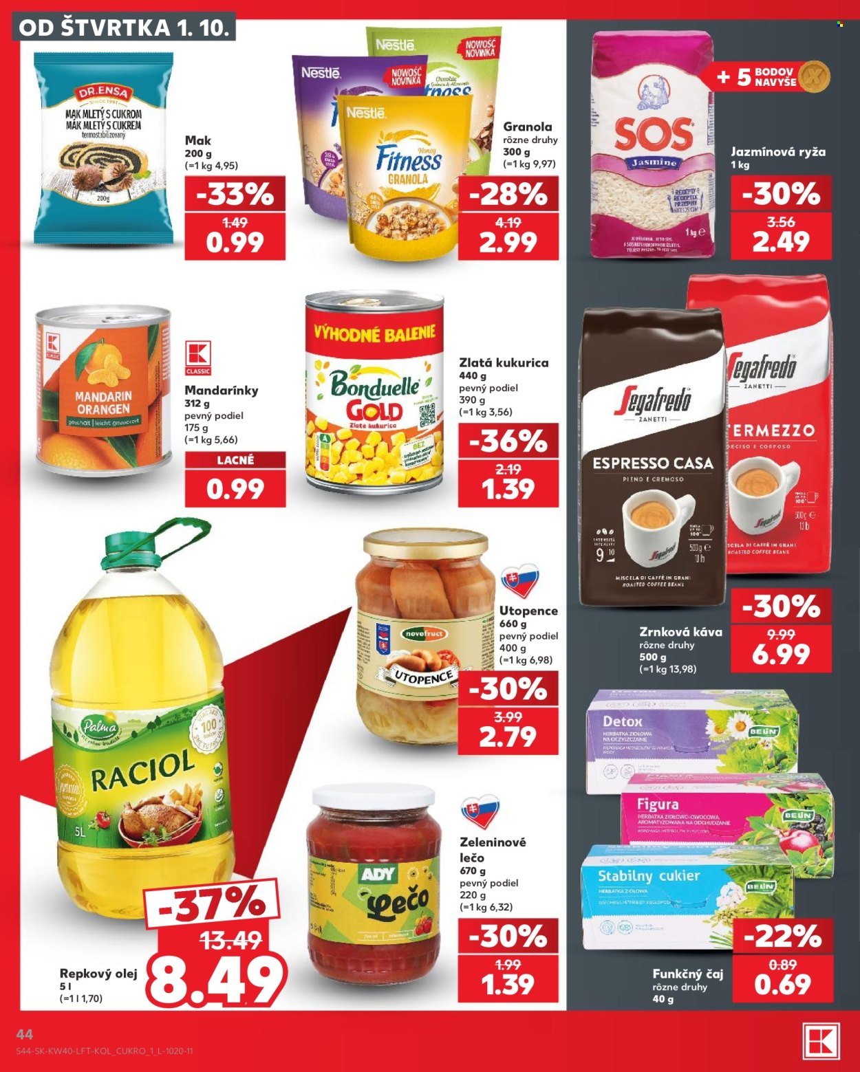 KAUFLAND leták - Od štvrtka 1.10.2026