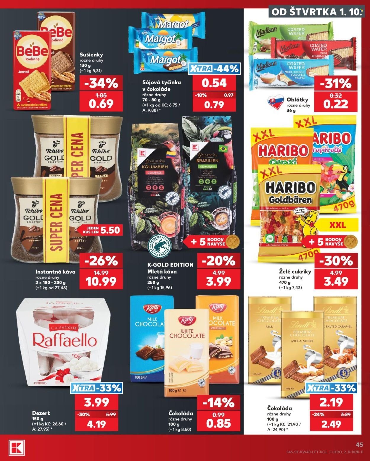 KAUFLAND leták - Od štvrtka 1.10.2026