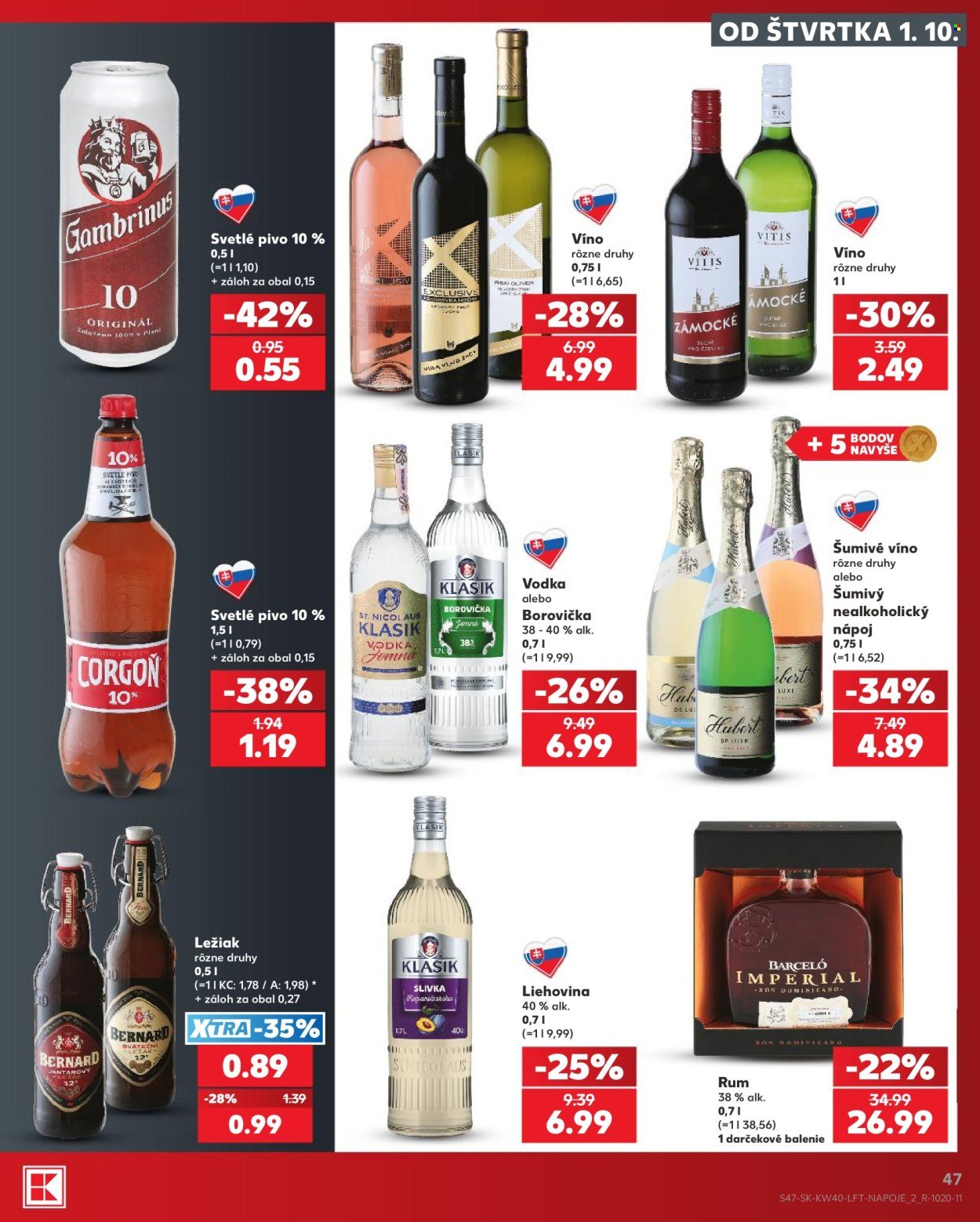 KAUFLAND leták - Od štvrtka 1.10.2026