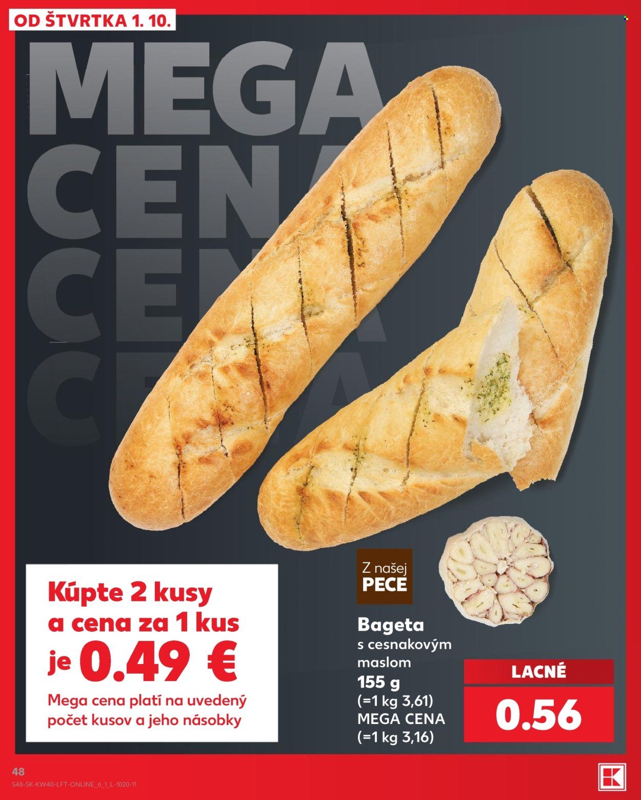 KAUFLAND leták - Od štvrtka 1.10.2026
