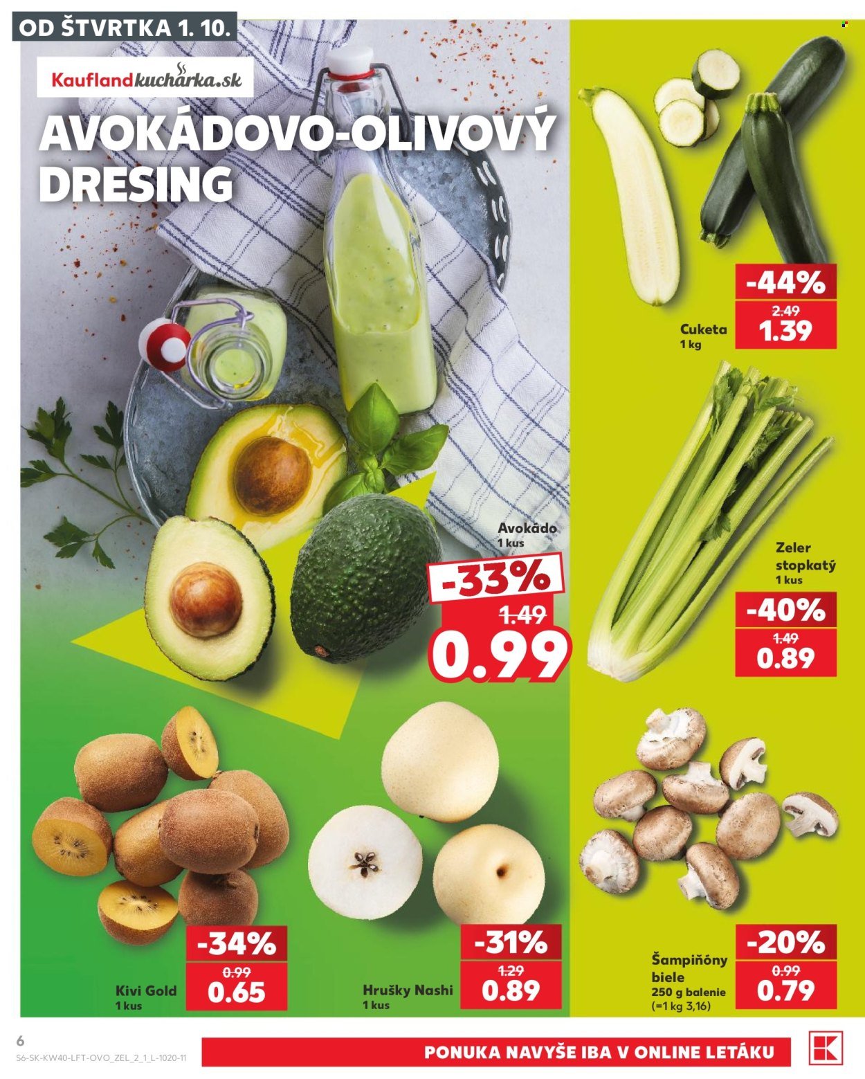 KAUFLAND leták - Od štvrtka 1.10.2026