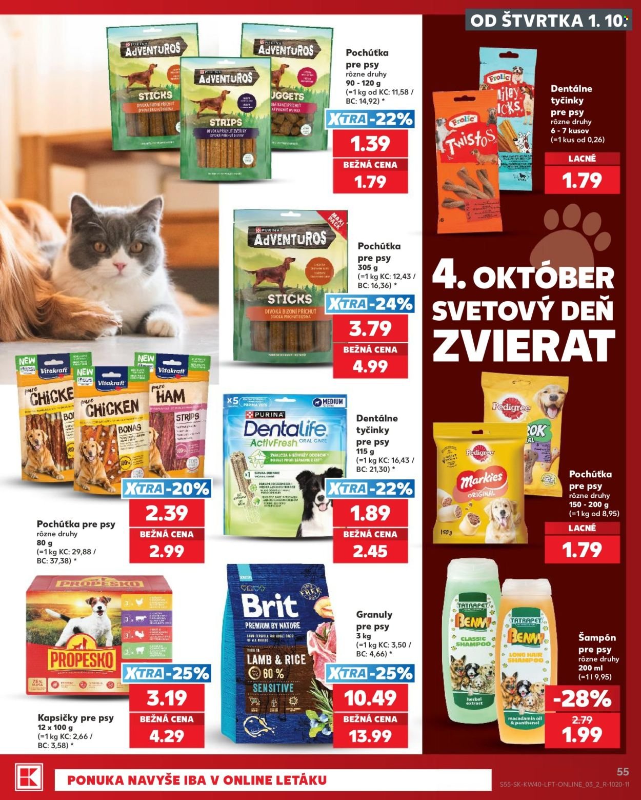 KAUFLAND leták - Od štvrtka 1.10.2026